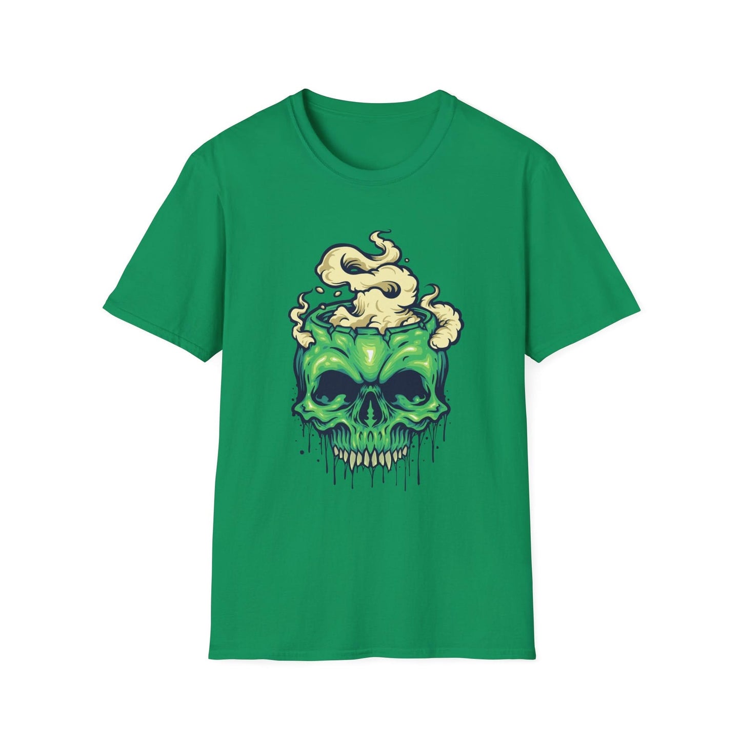 Head Zombie Skull Cannabis Smoke - Mleem
