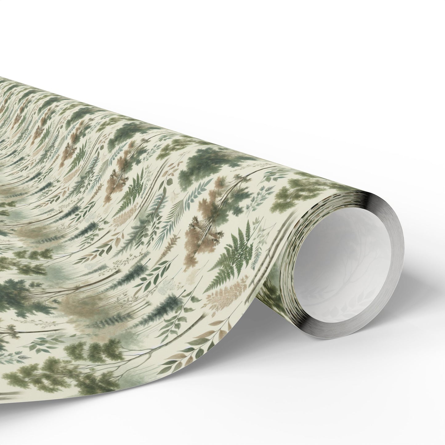 Nature-Inspired Wrapping Paper, Eco-Friendly Gift Wrap, Floral Gift Wrap, Holiday Gift Wrap, Sustainable Wrapping Paper