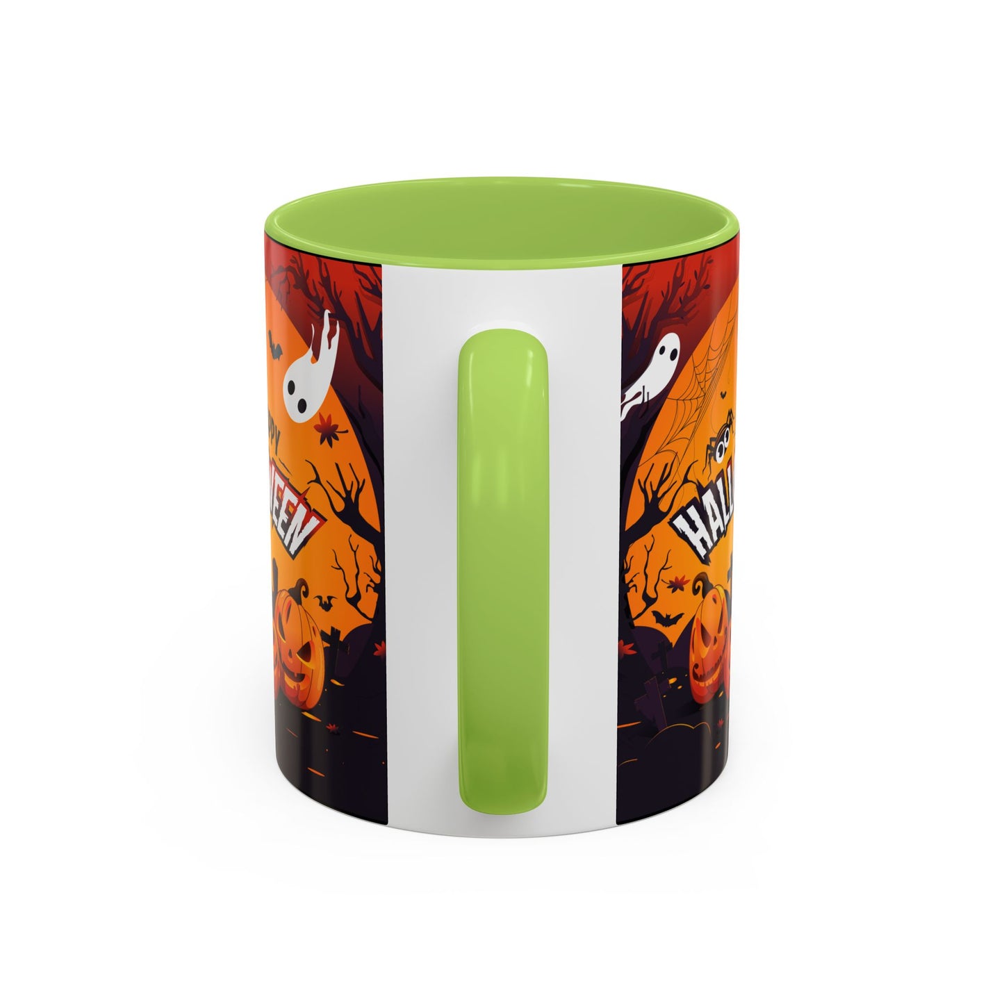 Spooky Halloween Coffee Mug - Perfect for Ghost Lovers and Fall Celebrations, Halloween Decor, Gift, Pumpkin Spice Season, Black Accent Mug