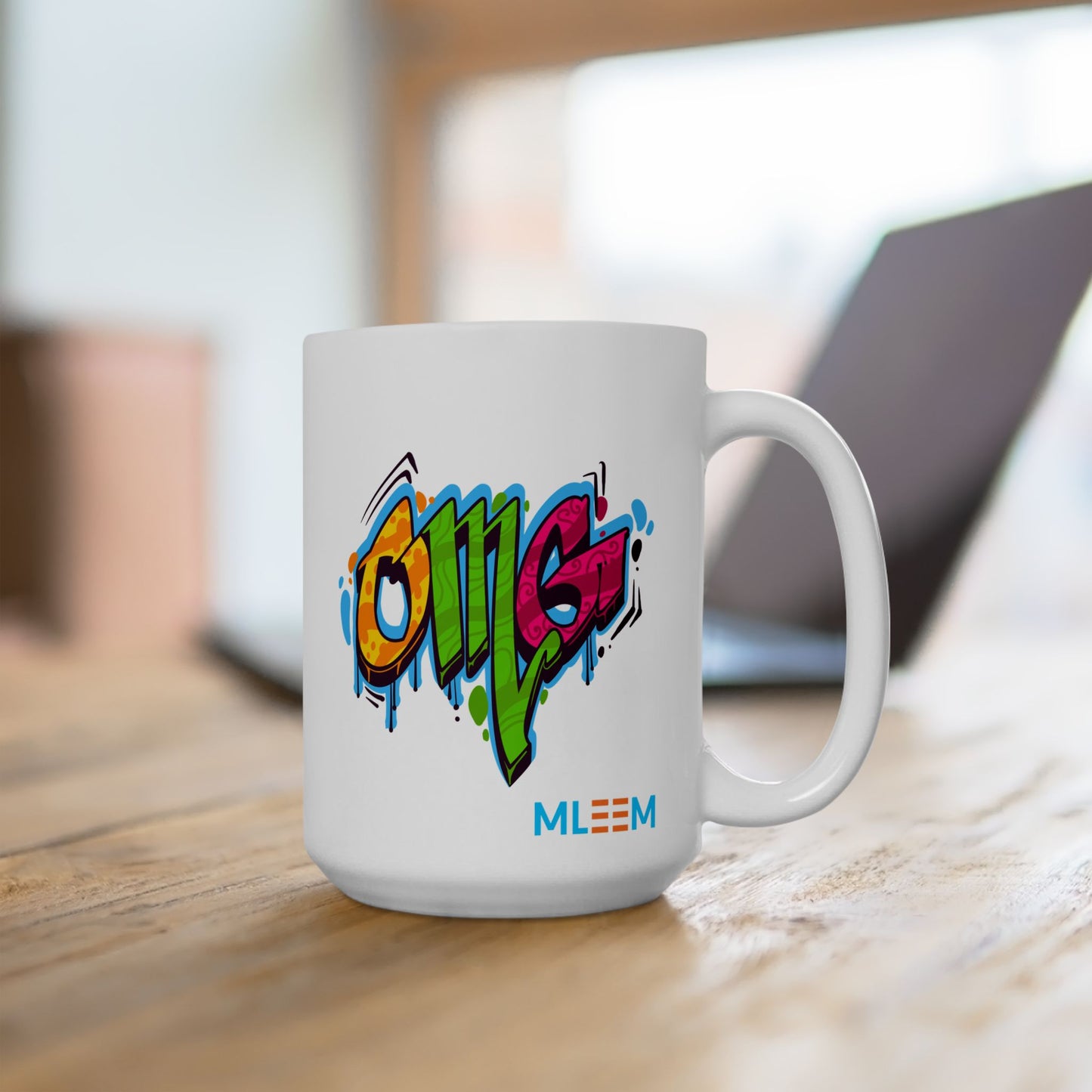 Colorful Graffiti Ceramic Mug