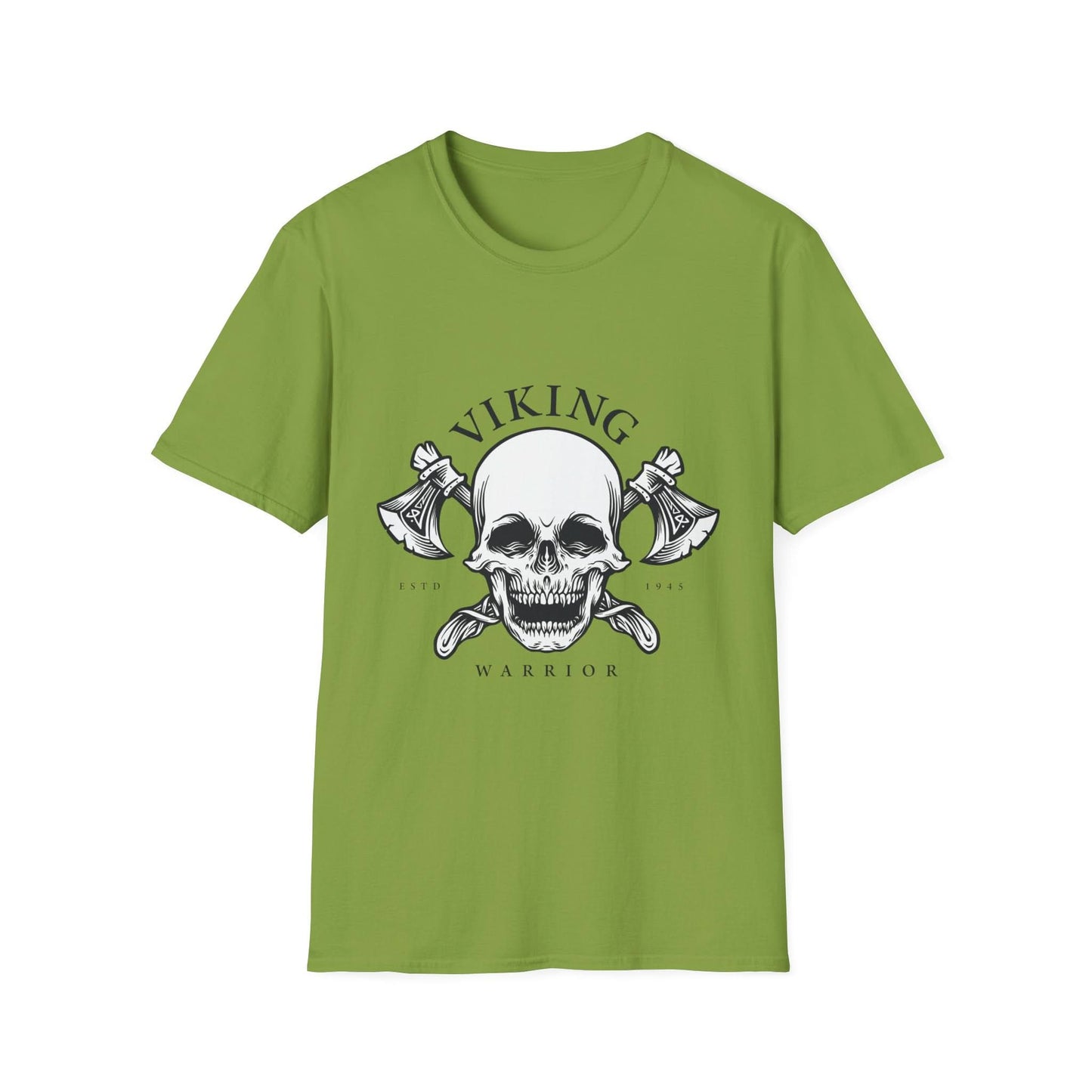 Head Skull with Axe Illustration - Mleem