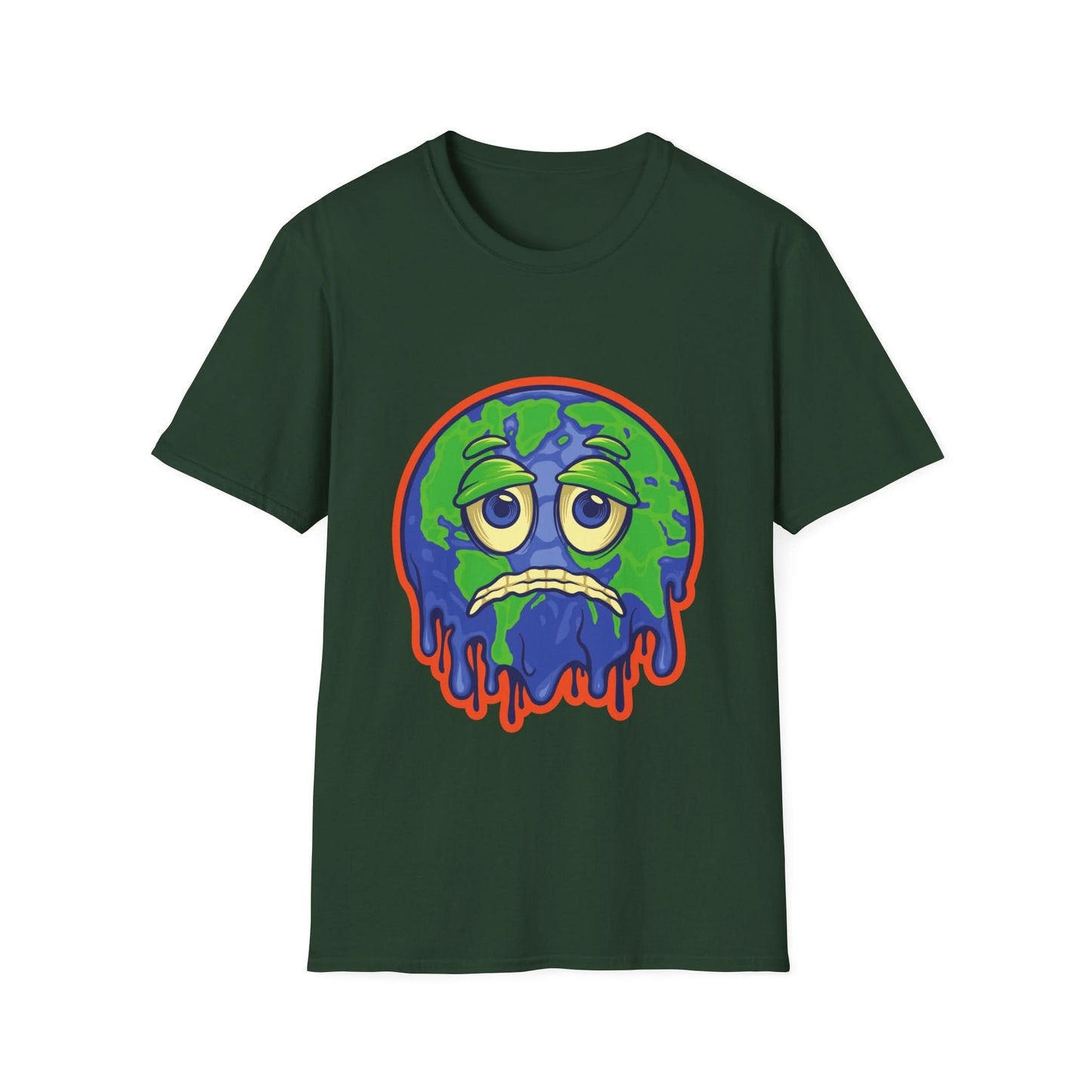 Happy Earth Day Melted Globe - Mleem