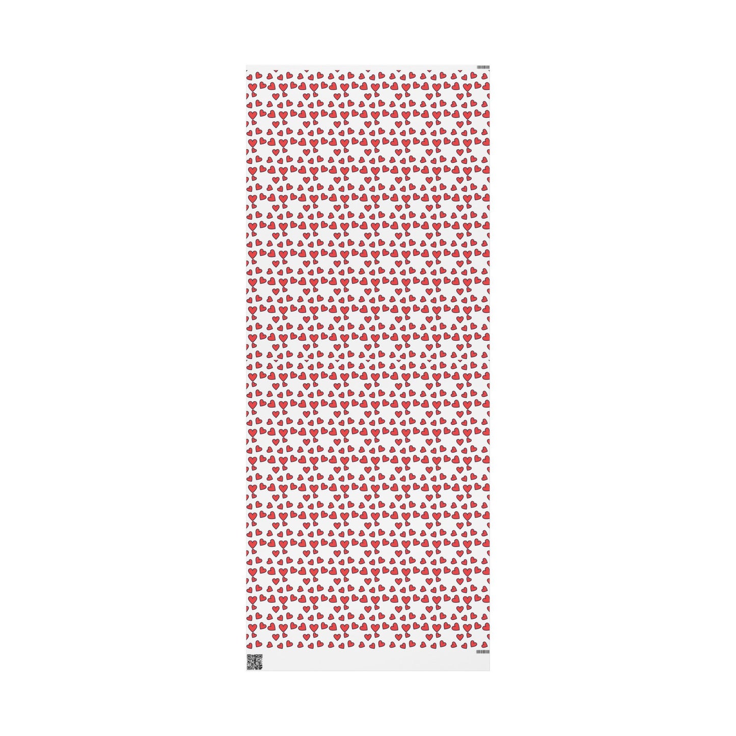 Festive Heart Wrapping Paper, Valentine's Gift Wrap, Love Bows, Holiday Decor, Cute Gift Packaging, Party Supplies