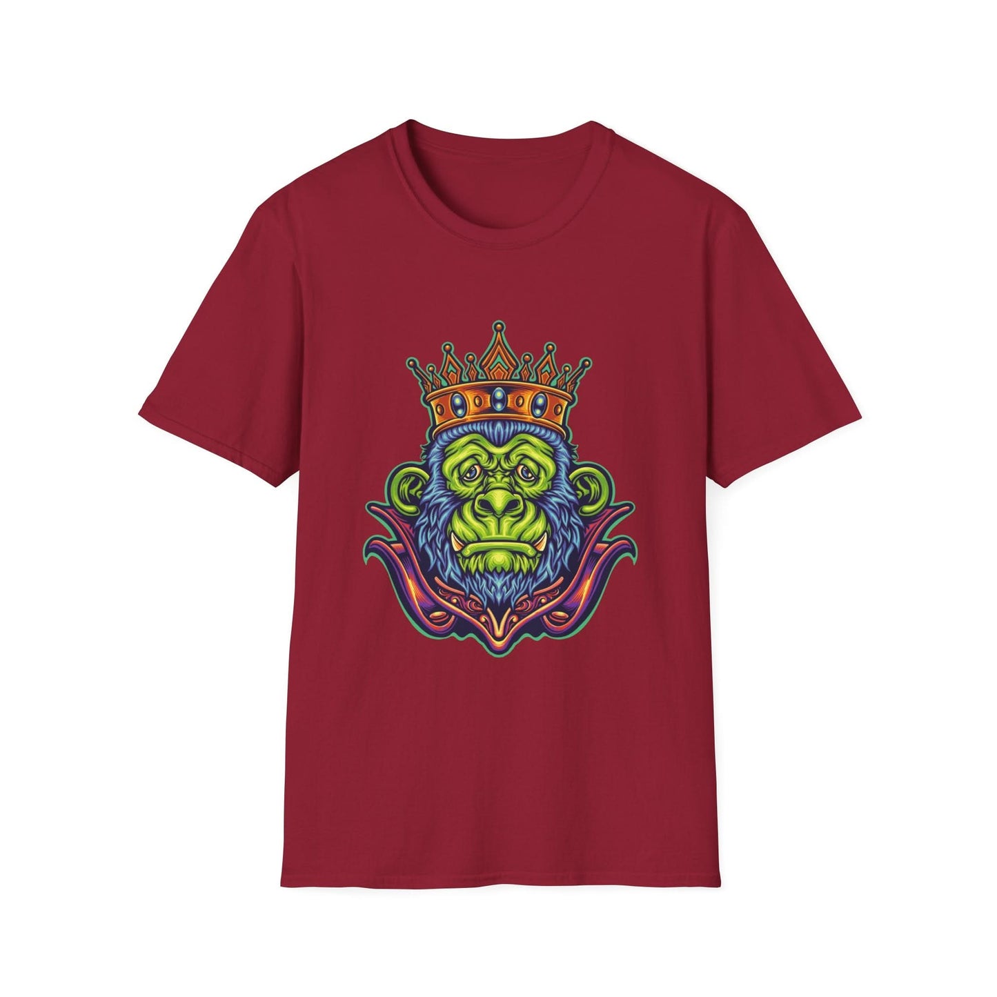 King Gorilla Cartoon Mascot - Mleem