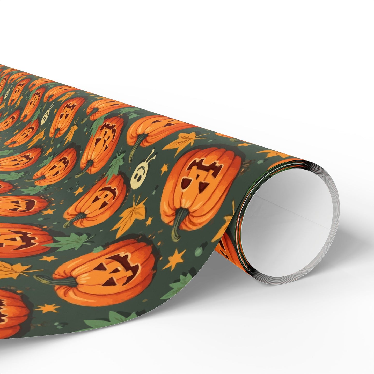 Festive Wrapping Paper Roll, Halloween Gift Wrap, Party Supplies, Fall Celebration, Eco-Friendly Wrapping Paper