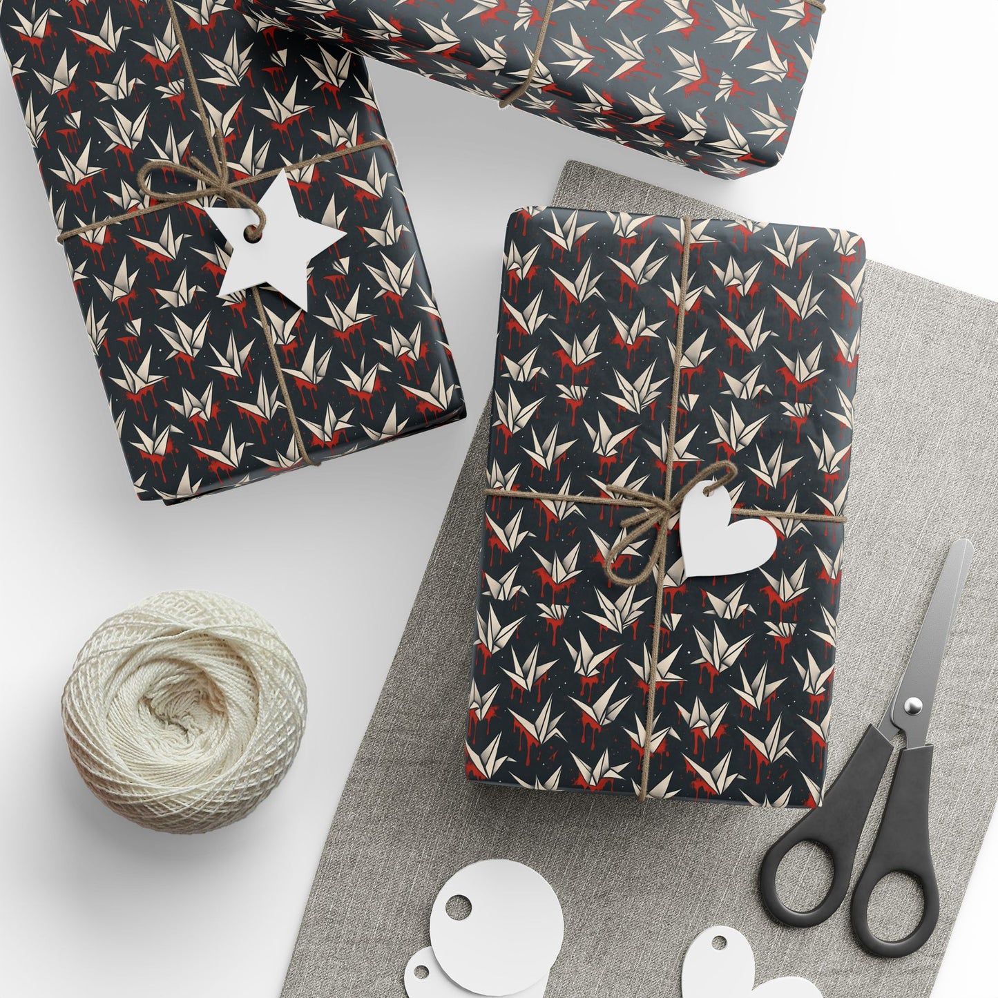 Artistic Gift Wrap Sheets for Any Occasion, Unique Wrapping Paper, Birthday, Christmas, Creative Gift Packaging