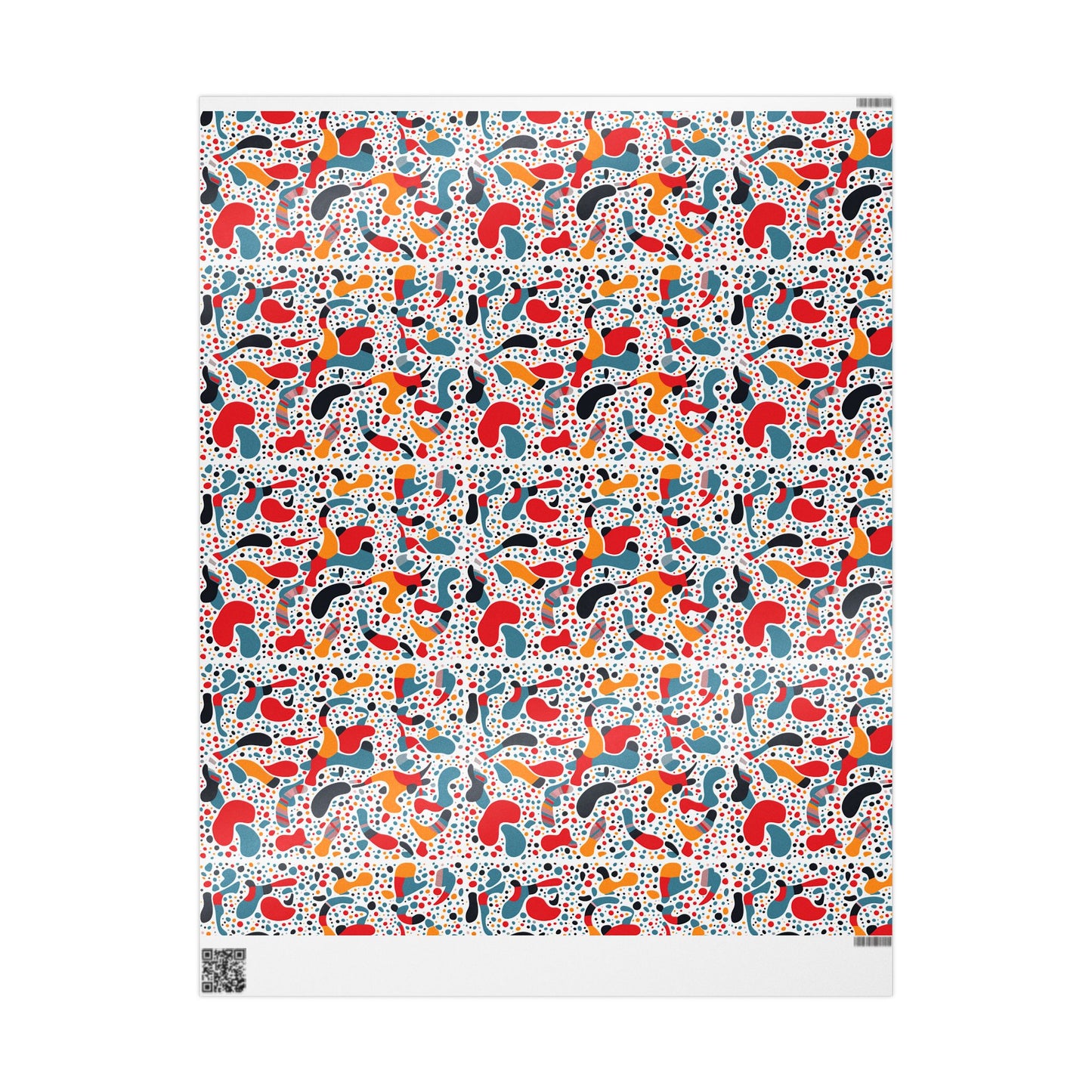 Vibrant Gift Wrapping Paper, Colorful Wrap for Birthdays, Holidays, Parties, Eco-friendly Roll for Presents, Unique Gift Wrap