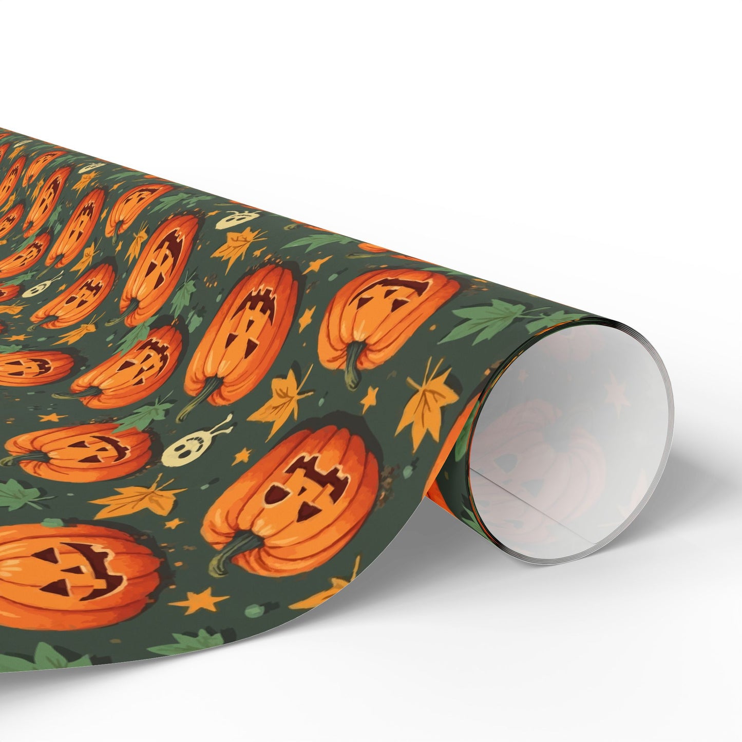 Festive Wrapping Paper Roll, Halloween Gift Wrap, Party Supplies, Fall Celebration, Eco-Friendly Wrapping Paper