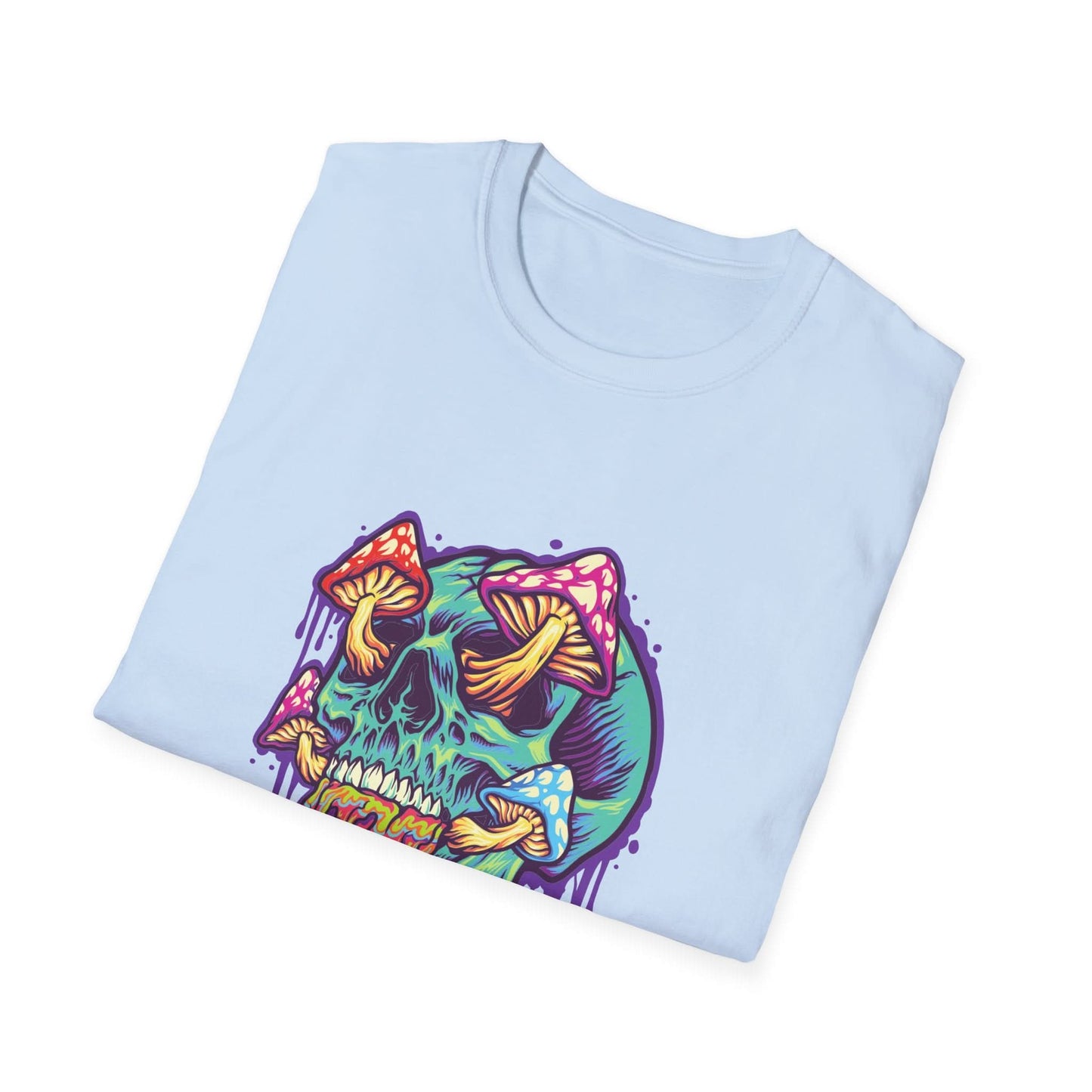 Scary Skull Melted Mushrooms - Mleem