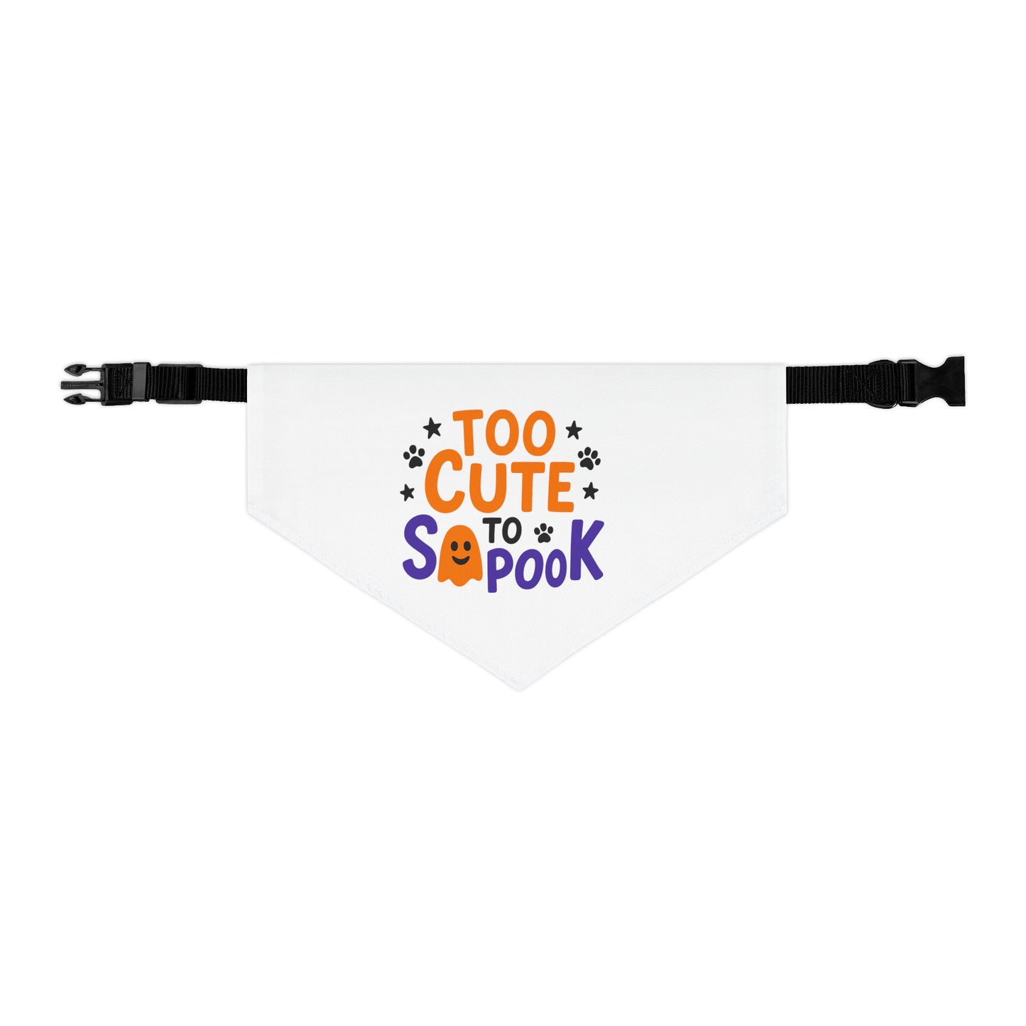 Adorable Pet Bandana Collar for Halloween, Dog Accessory, Cute Halloween Outfit, Pet Costume, Trick or Treat Ready