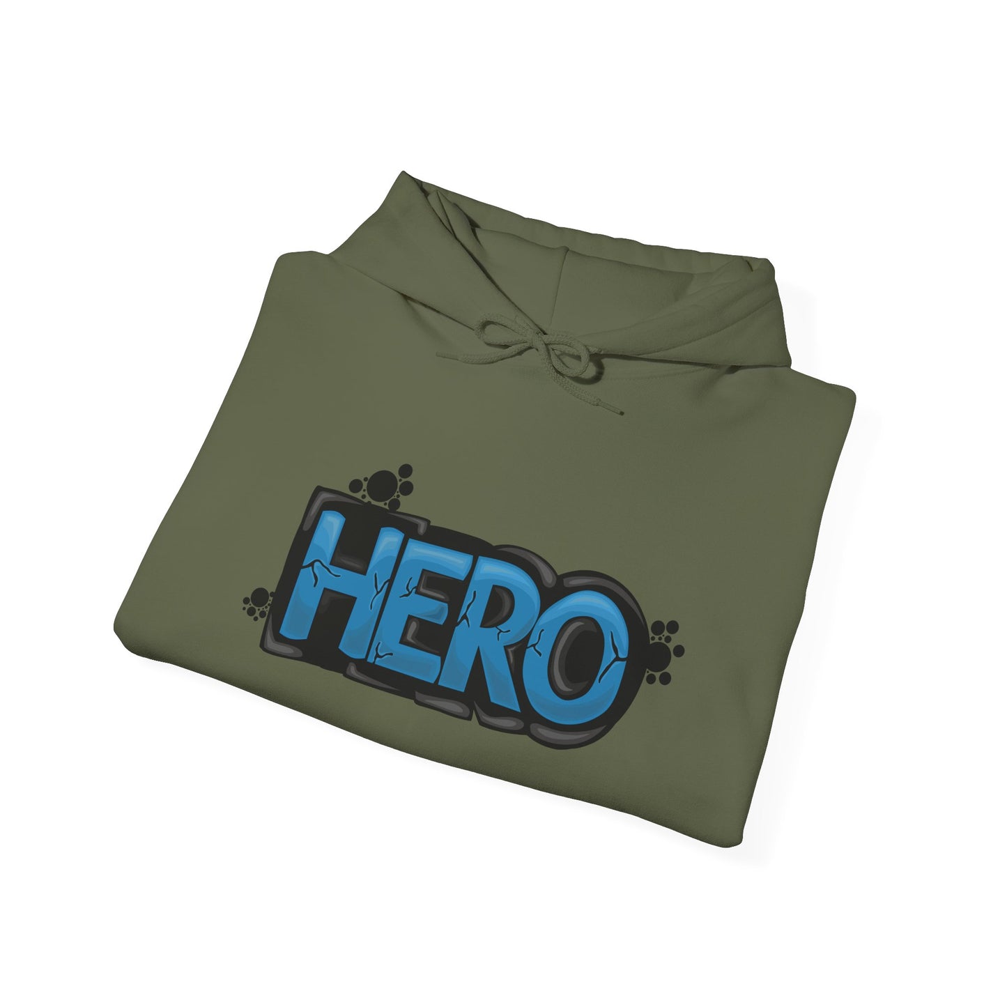 Hero Blue Letters - Mleem
