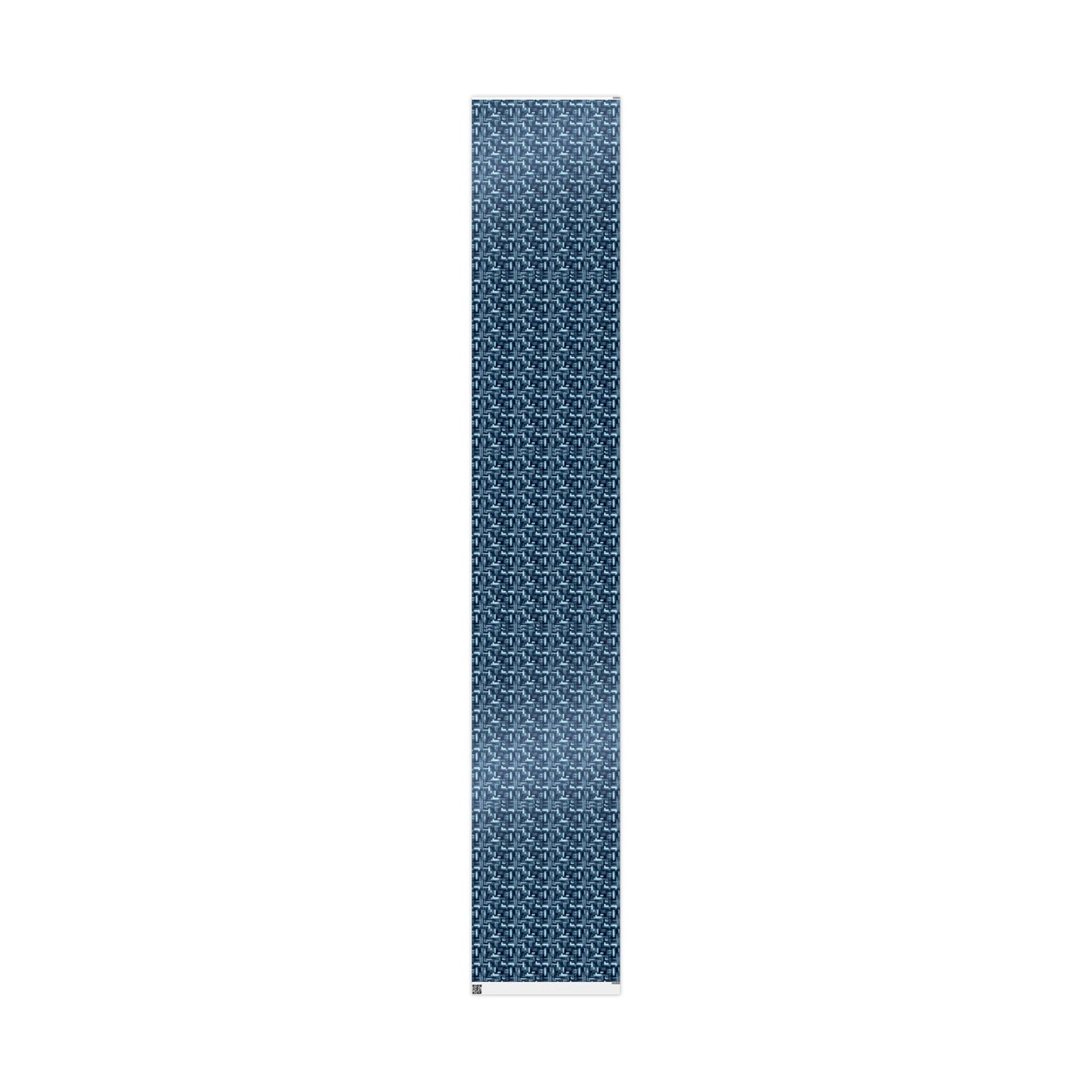 Modern Geometric Wrapping Paper Roll, Blue Abstract Gift Wrap, Stylish Packaging for All Occasions, Birthday, Holiday, Wedding, Celebration
