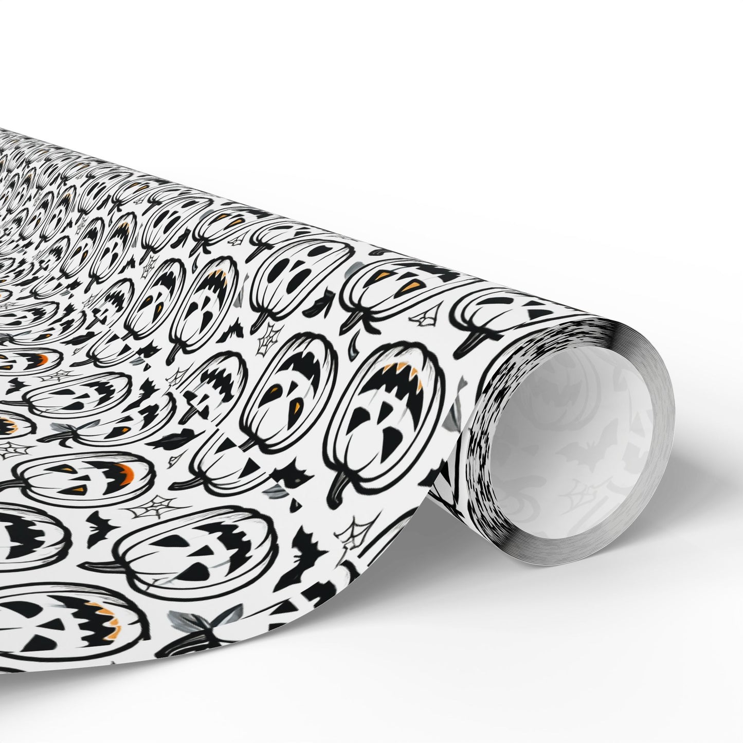 Halloween Wrapping Paper, Spooky Gift Wrap, Decorative Paper Roll, Fall Occasions, Unique Wrapping for Presents