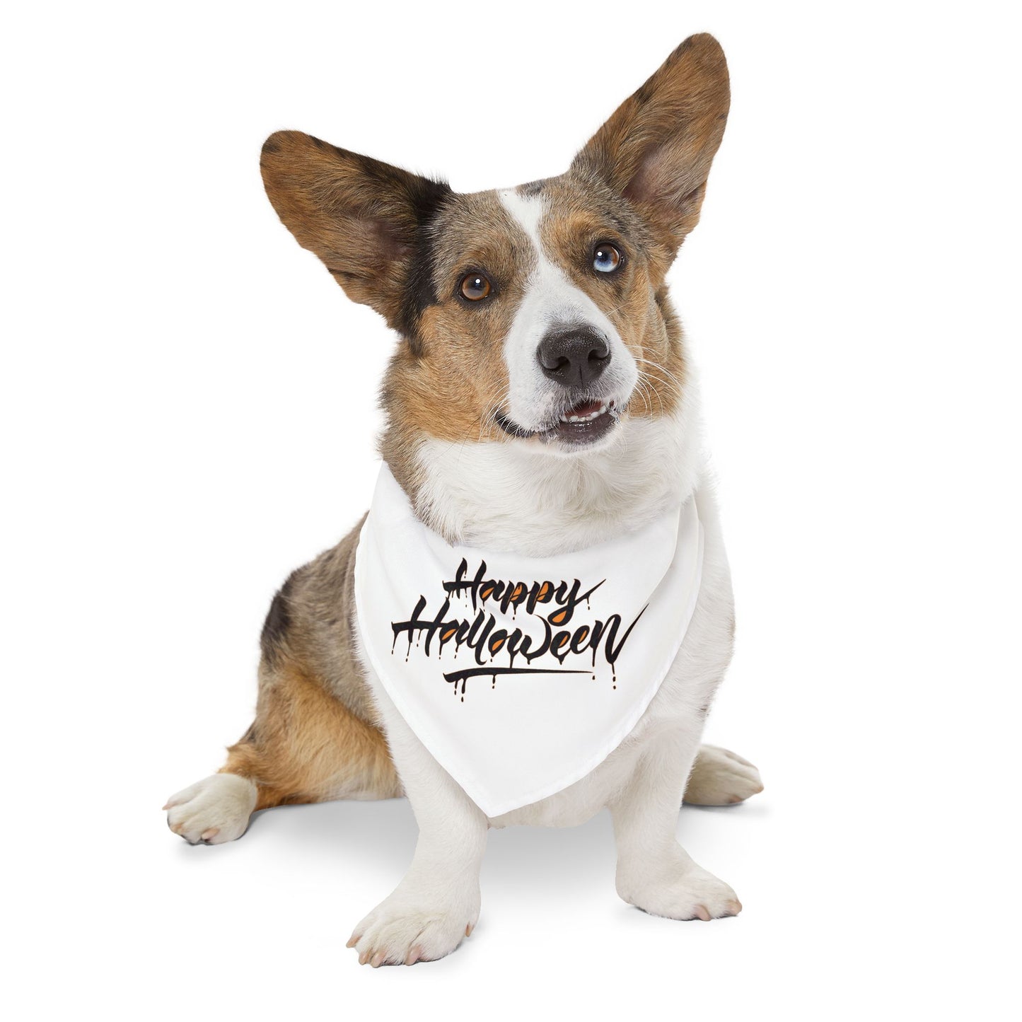 Halloween Pet Bandana Collar, Fun Dog Costume Accessory, Holiday Pet Apparel, Spooky Dog Gear, Festive Pet Fashion