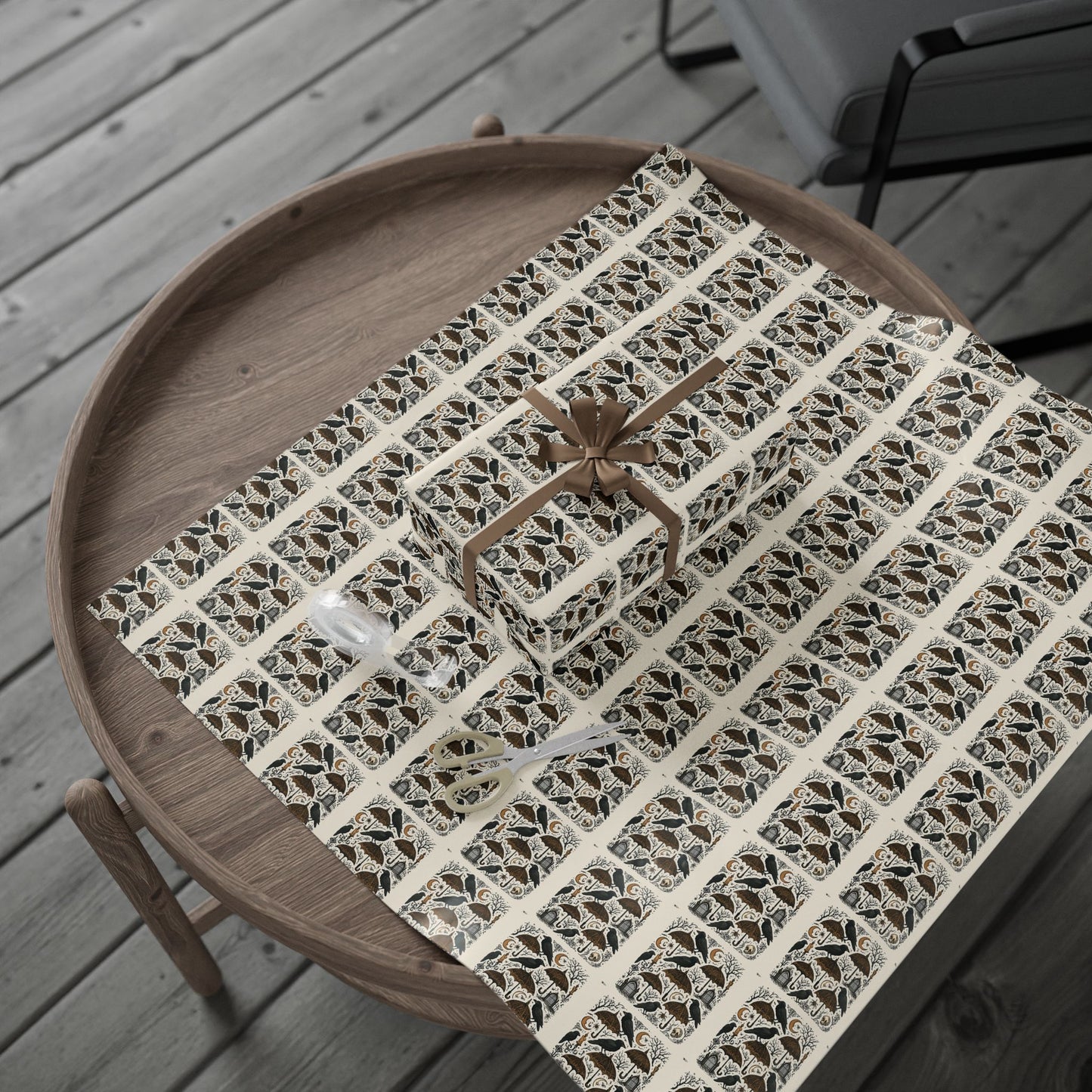 Elegant Eco-Friendly Wrapping Paper, Gift Wrap for Holidays, Birthdays, Eco-Conscious Gifts, Decorative Paper, Festive Wrap