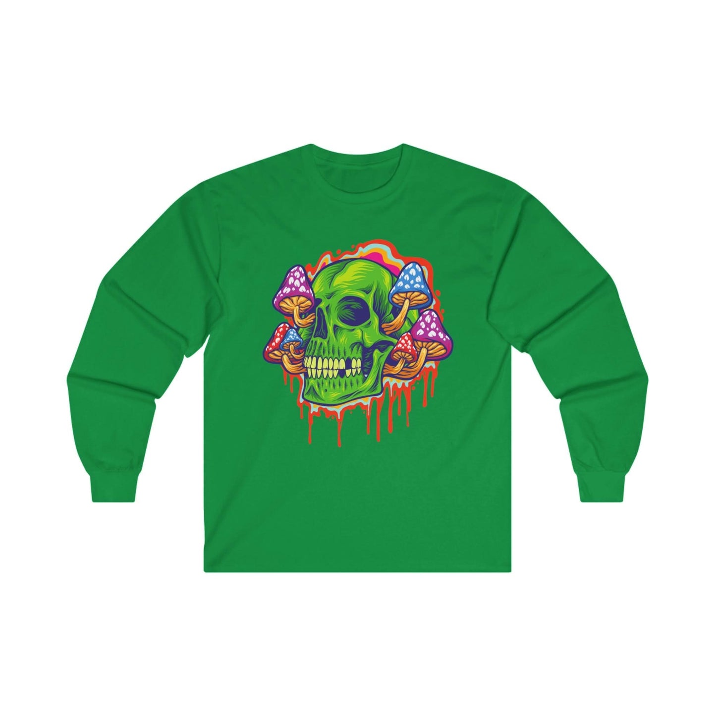 Psychedelic Mushroom Skull - Mleem