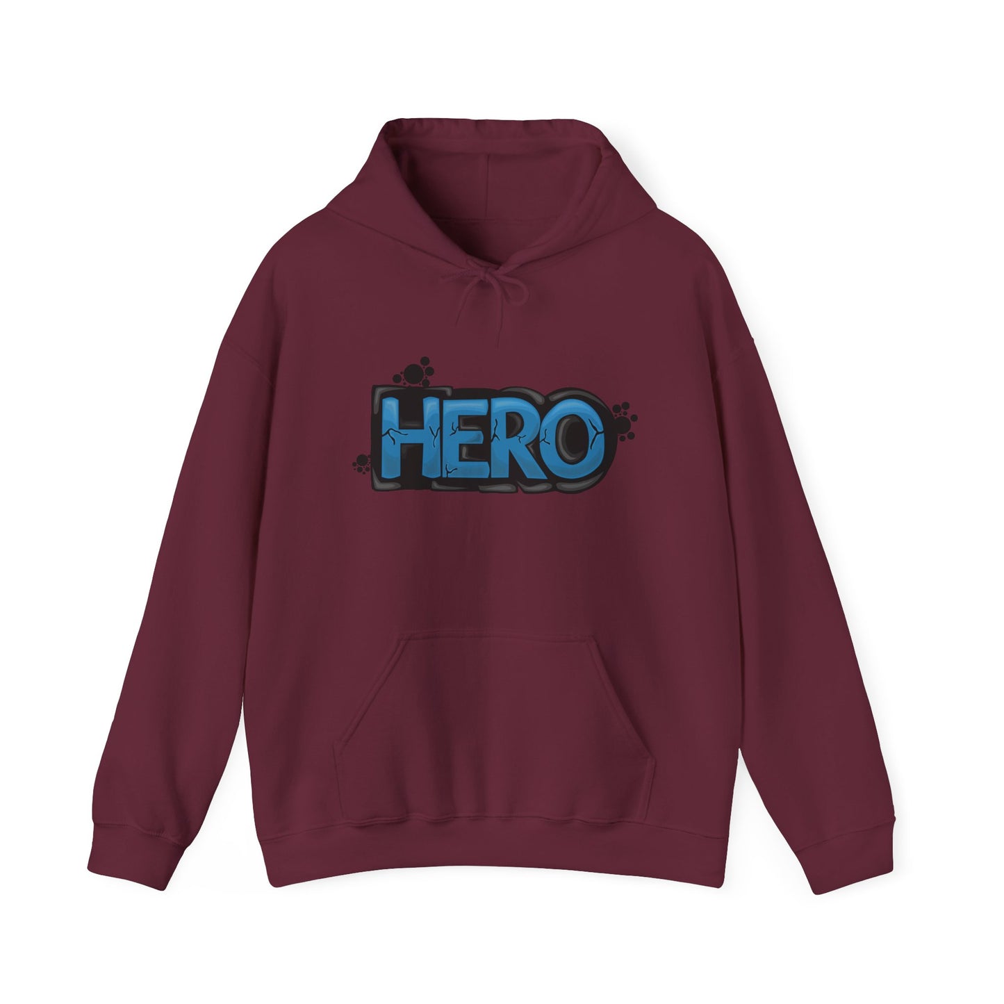 Hero Blue Letters - Mleem