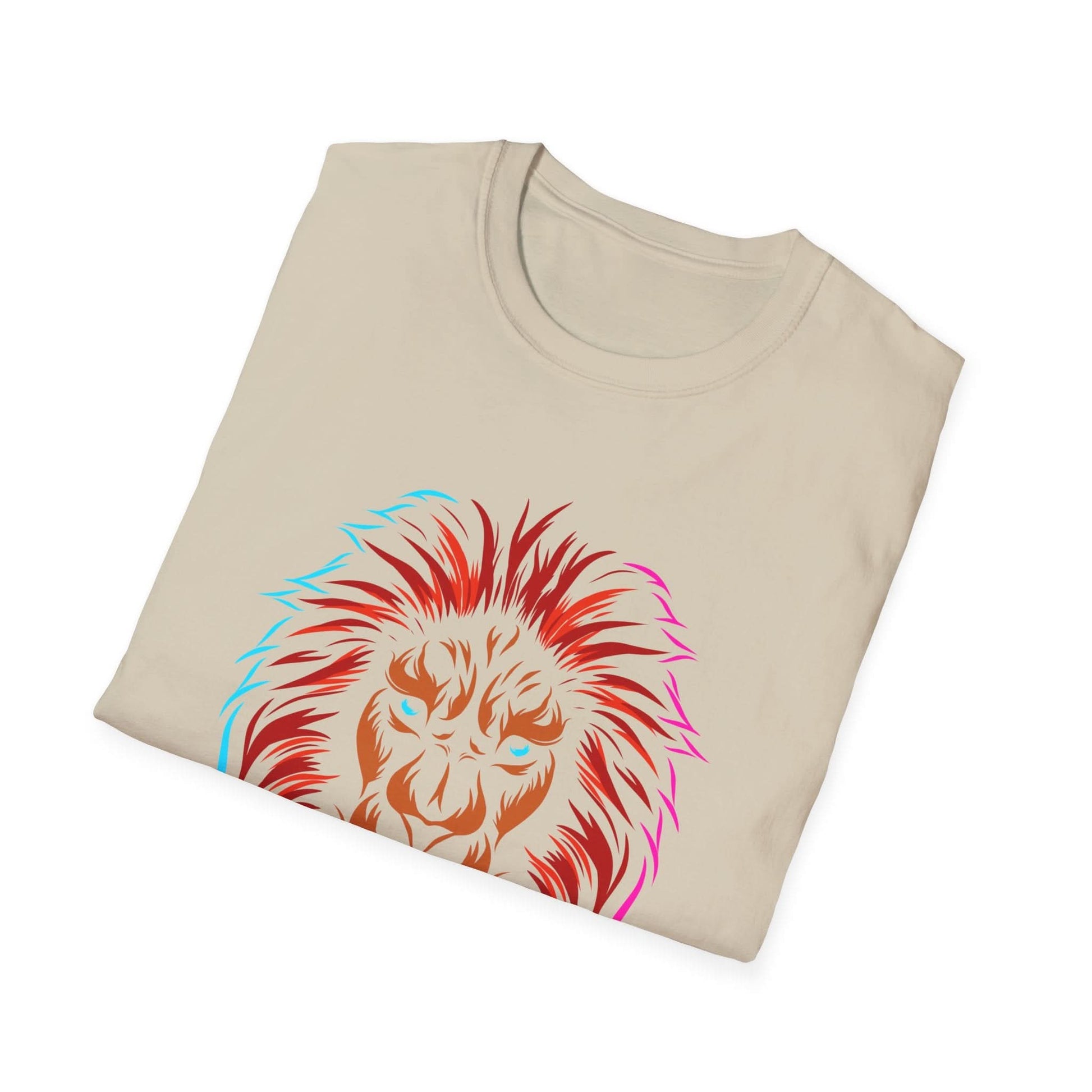 Lion Head Colorful - Mleem