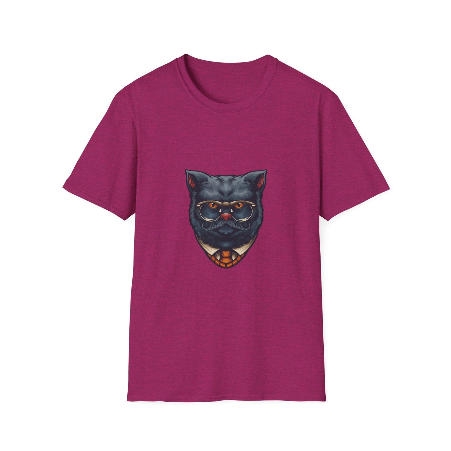 Grey Gentleman Cat with Glasses - Mleem