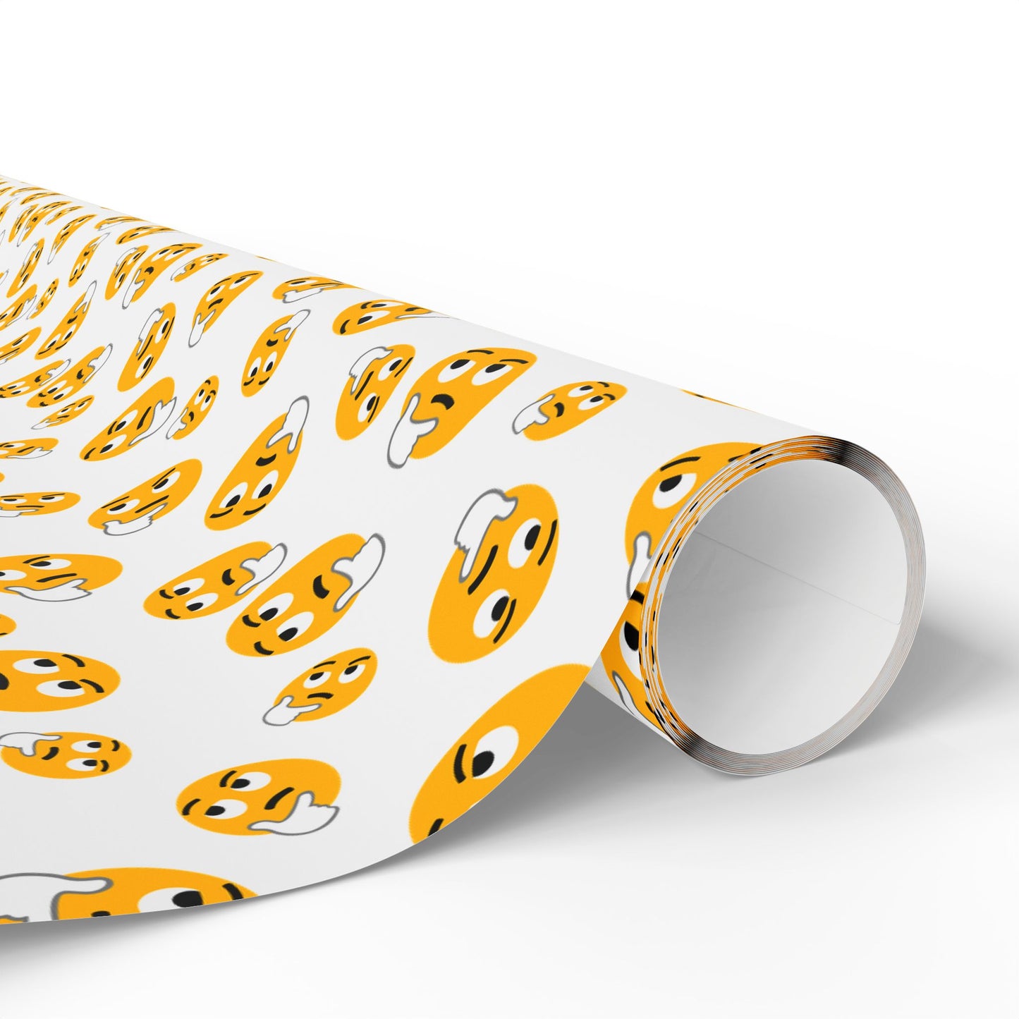 Whimsical Wrapping Paper Roll, Gift Wrap for Birthdays, Holidays, Parties, Unique Gift Presentation, Colorful Emoji Design