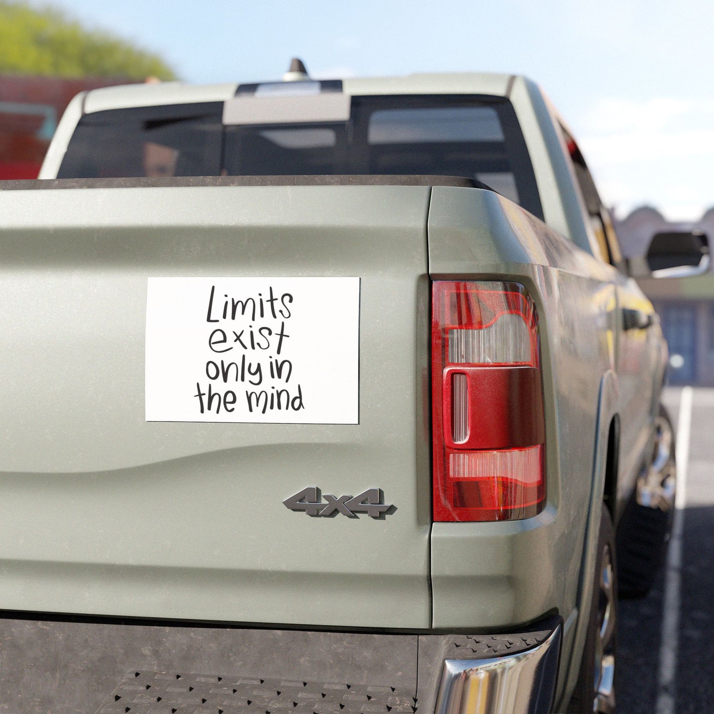 Inspirational Car Magnets, Motivational Stickers for Vehicles, Positive Vibes Decals, Gifts for Dreamers, Mindset Decoration