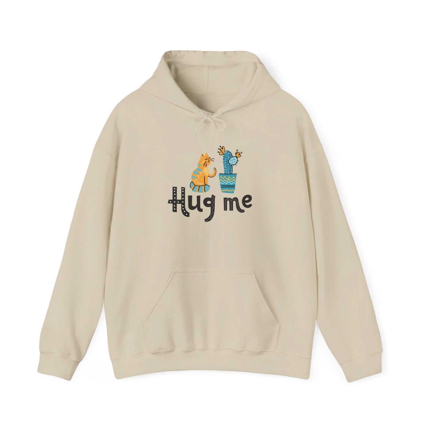 Hug Me Cat And Cactus - Mleem