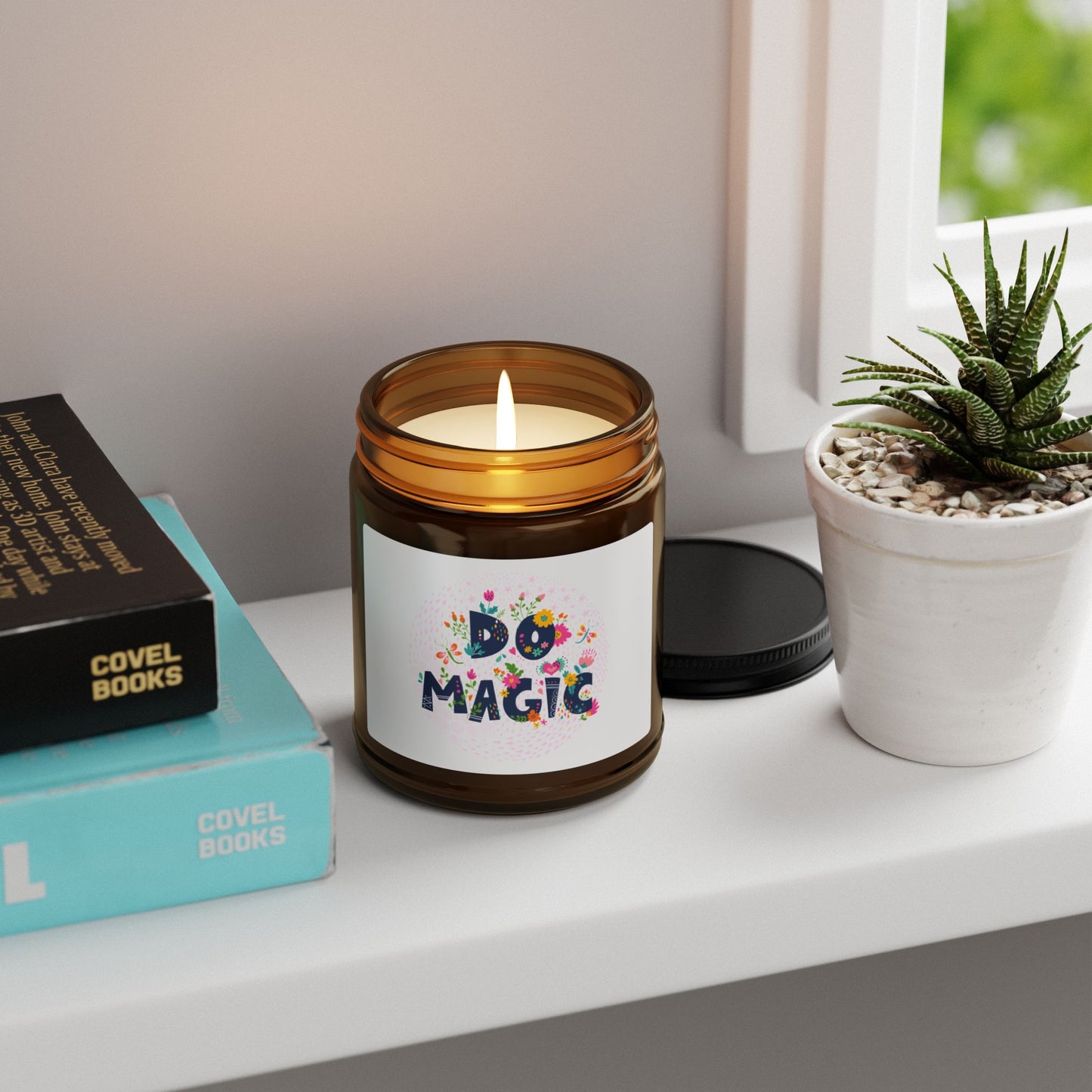 Do Magic Scented Soy Candle - Home Decor, Self-Care, Unique Party Favor