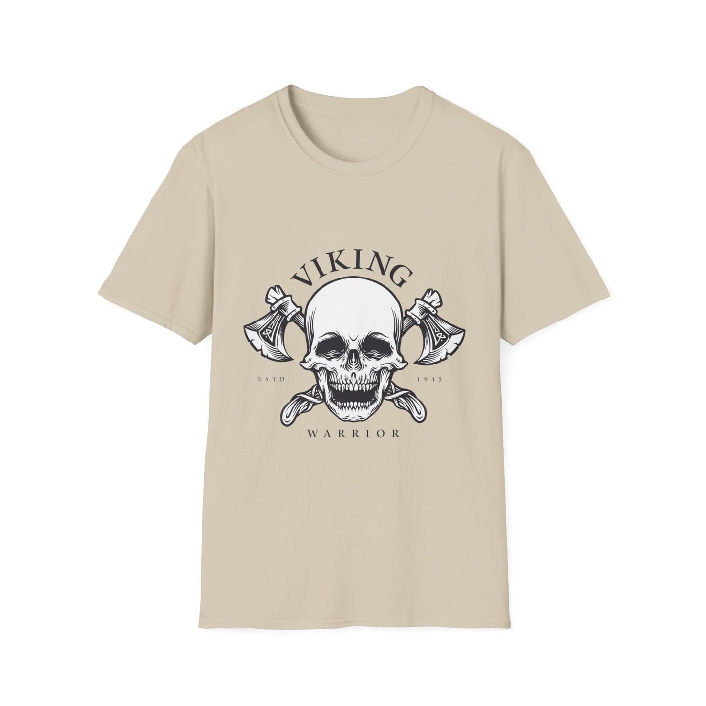 Head Skull with Axe Illustration - Mleem