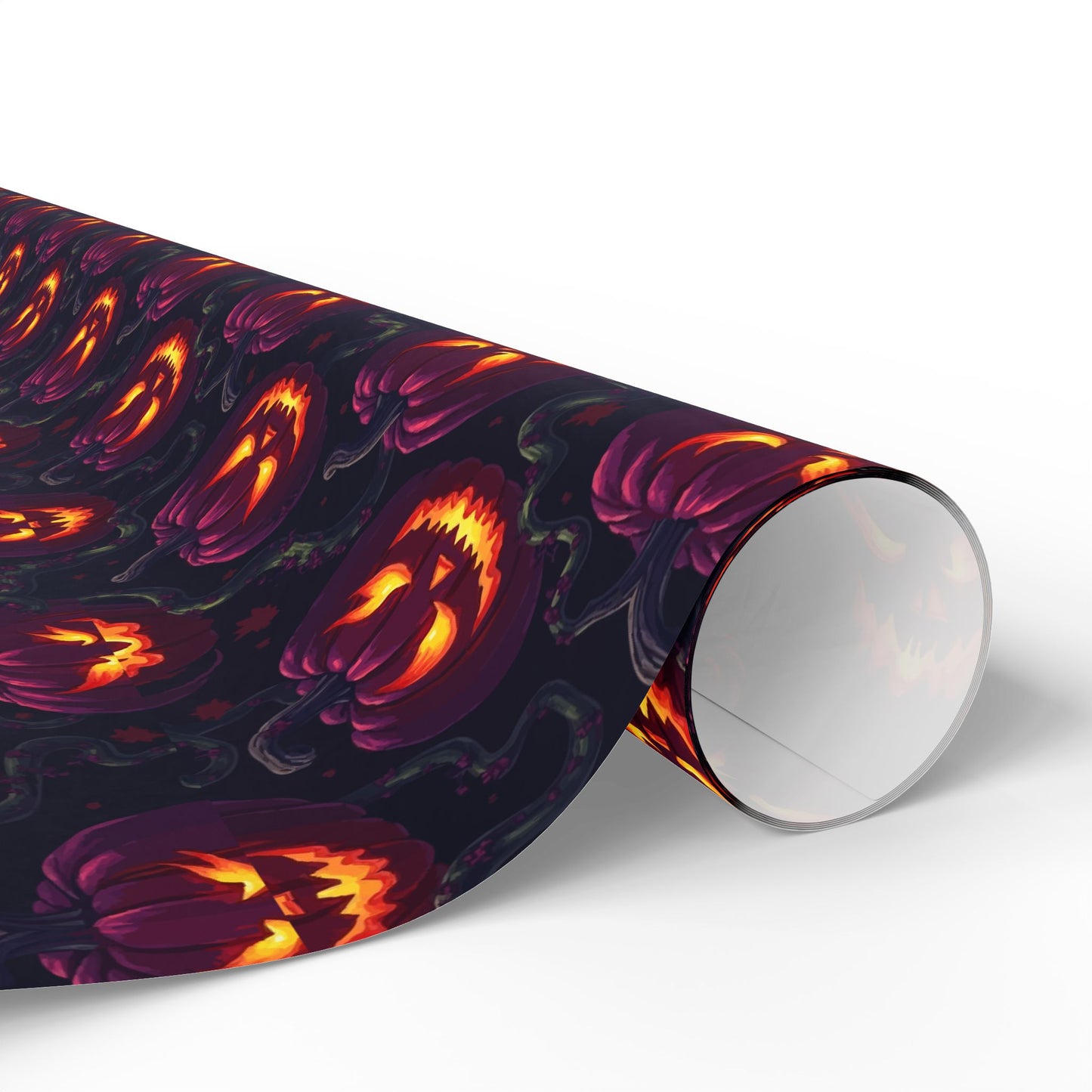 Halloween Themed Wrapping Paper, Festive Gift Wrap, Spooky Gift Wrap for Fall, Pumpkin Gift Wrap, Holiday Wrapping Sheets