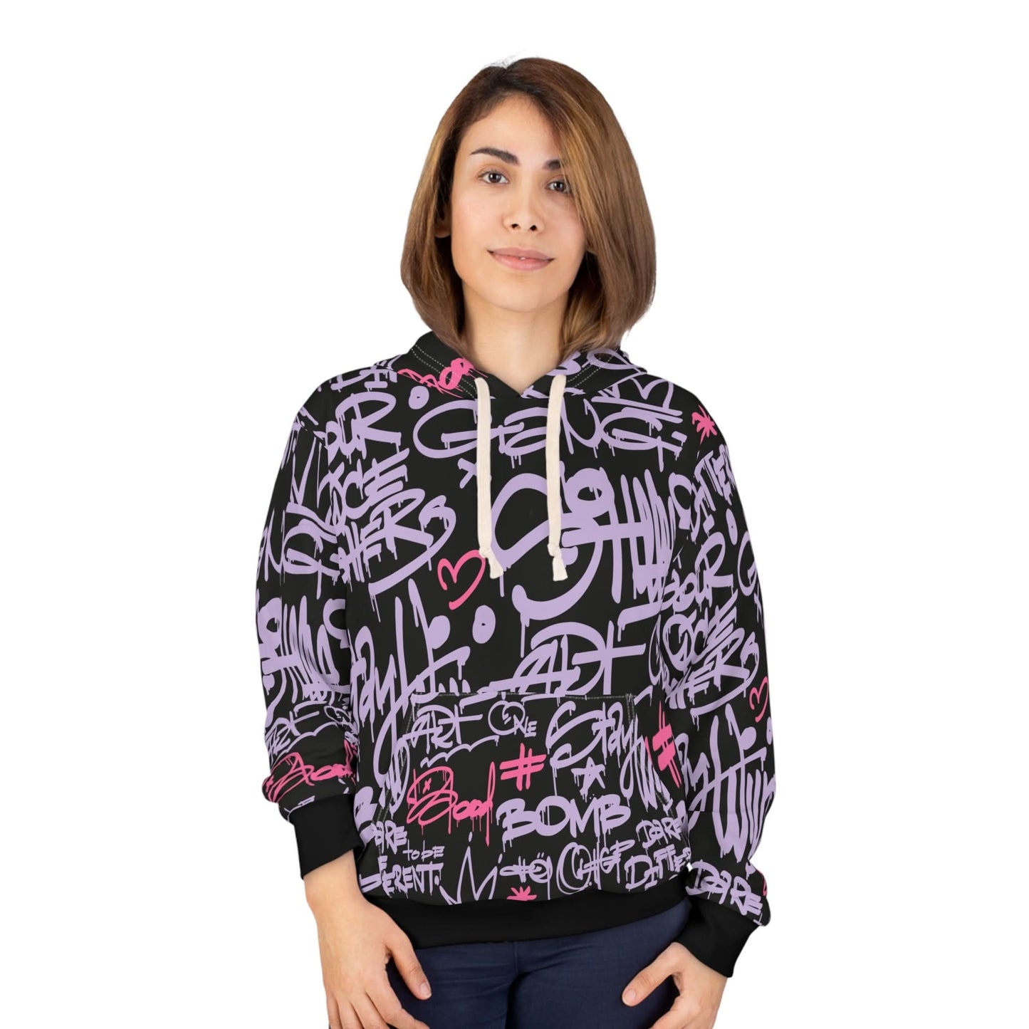 Graffiti Purple & Pink - Mleem