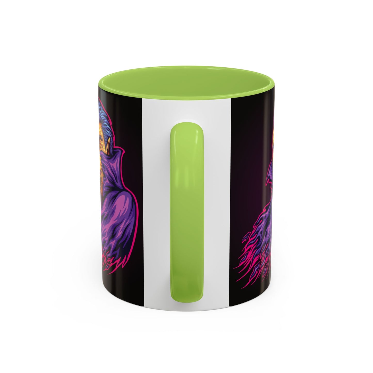 Creepy Gothic Accent Coffee Mug for Spooky Vibes, Halloween Decor, Unique Gift, Coffee Lover, Witchcraft Essentials