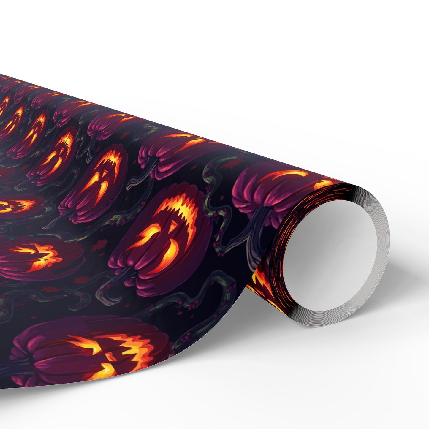 Halloween Themed Wrapping Paper, Festive Gift Wrap, Spooky Gift Wrap for Fall, Pumpkin Gift Wrap, Holiday Wrapping Sheets