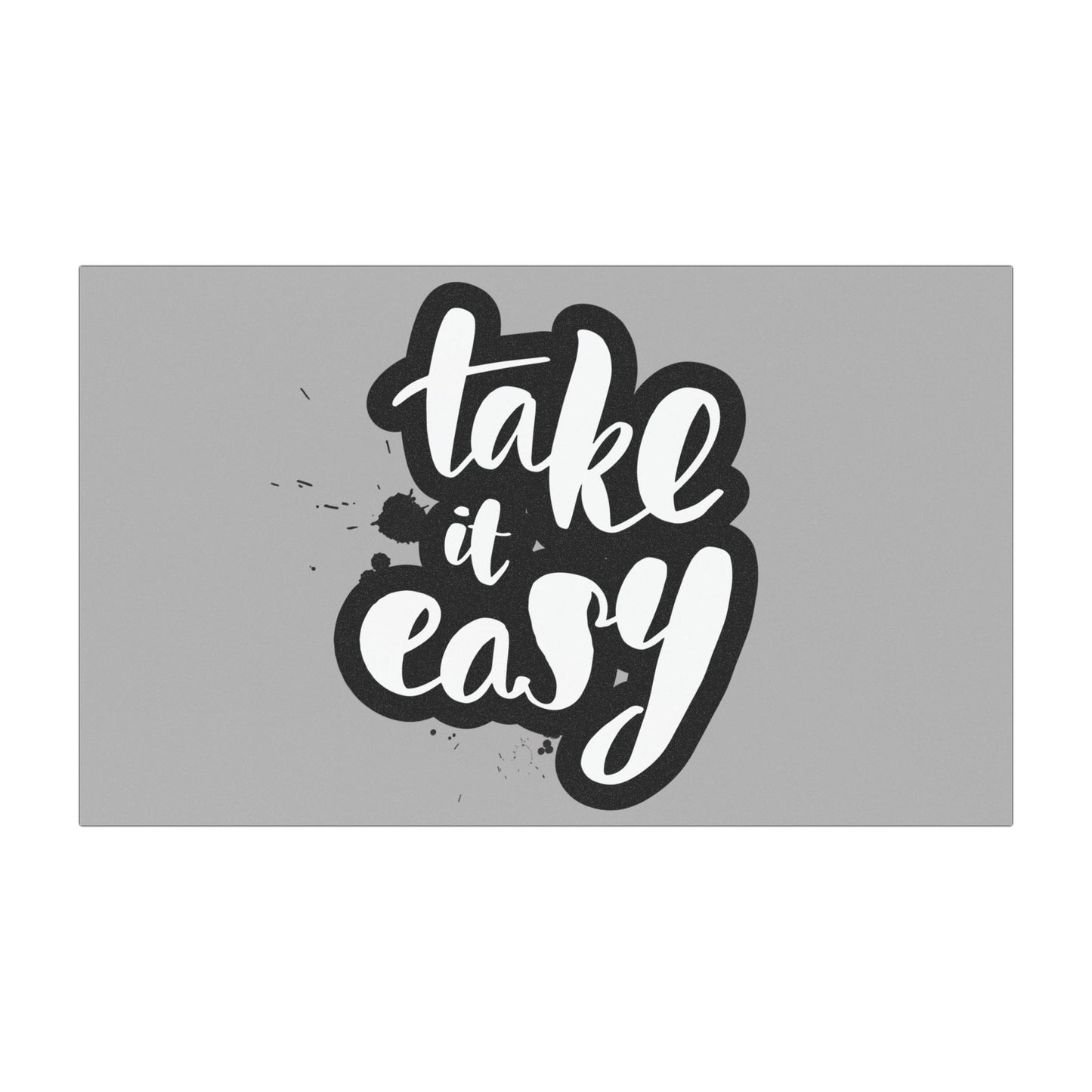 Take It Easy Car Magnet – Fun Auto Decor, Gift for Drivers, Road Trip Decal, Inspirational Vehicle Magnet, Easygoing Vibes