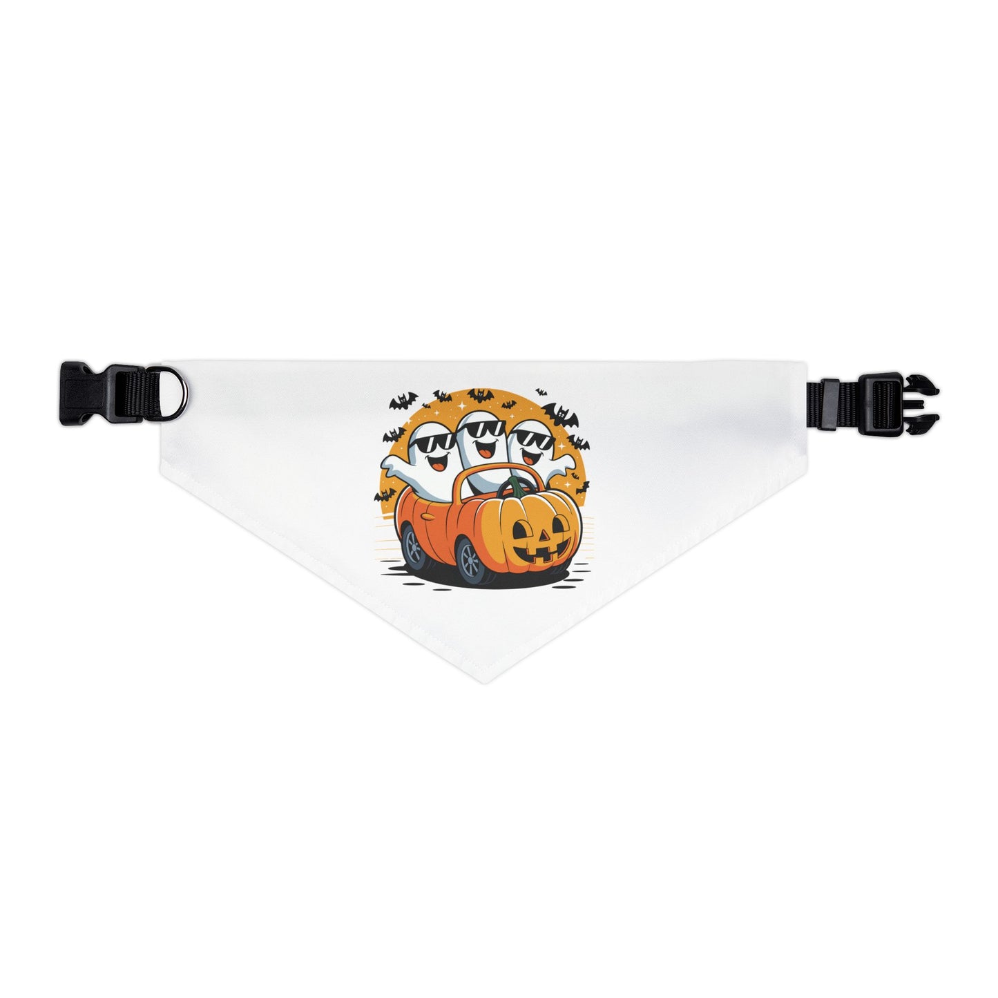 Halloween Pet Bandana, Cute Dog Scarf for Fall, Adjustable Pet Accessory for Halloween Parties, Dog Costume, Holiday Gift