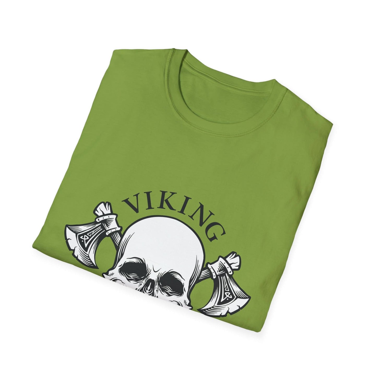 Head Skull with Axe Illustration - Mleem