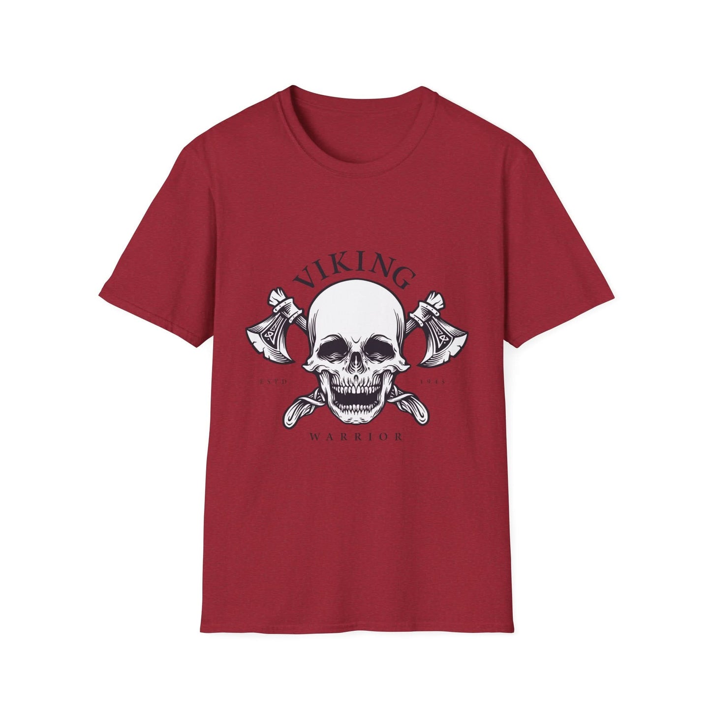 Head Skull with Axe Illustration - Mleem