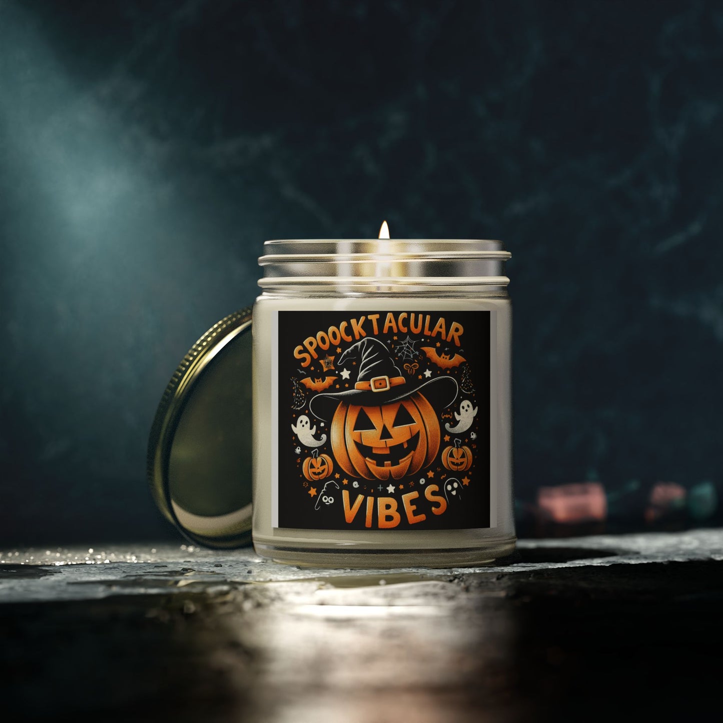 Halloween Scented Candles | Spooktacular Vibes | Cozy Home Decor | Fall Gifts | Pumpkin Candles | Aromatherapy for Autumn