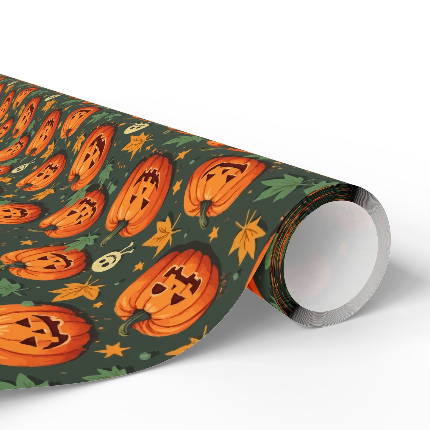 Festive Wrapping Paper Roll, Halloween Gift Wrap, Party Supplies, Fall Celebration, Eco-Friendly Wrapping Paper