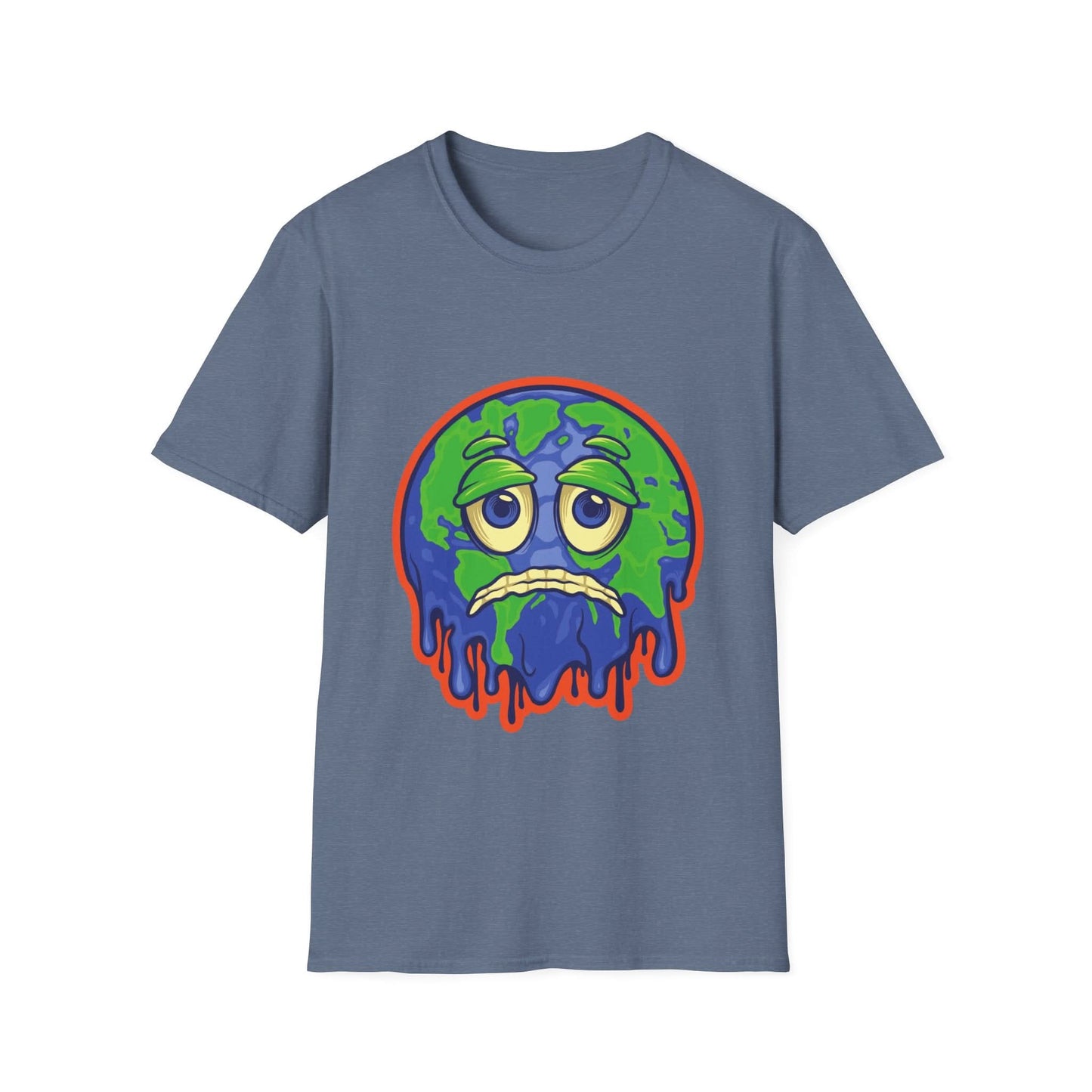 Happy Earth Day Melted Globe - Mleem