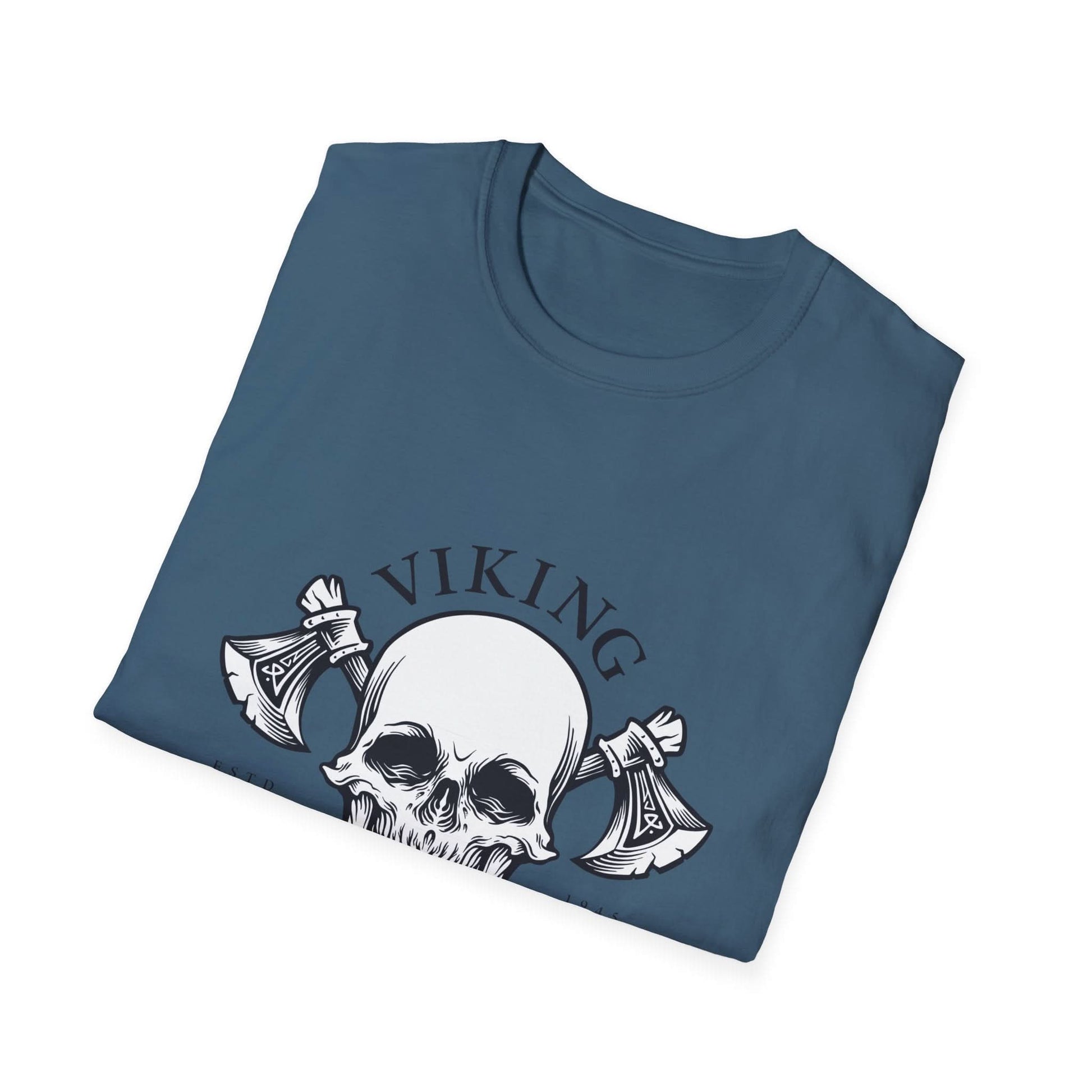Head Skull with Axe Illustration - Mleem