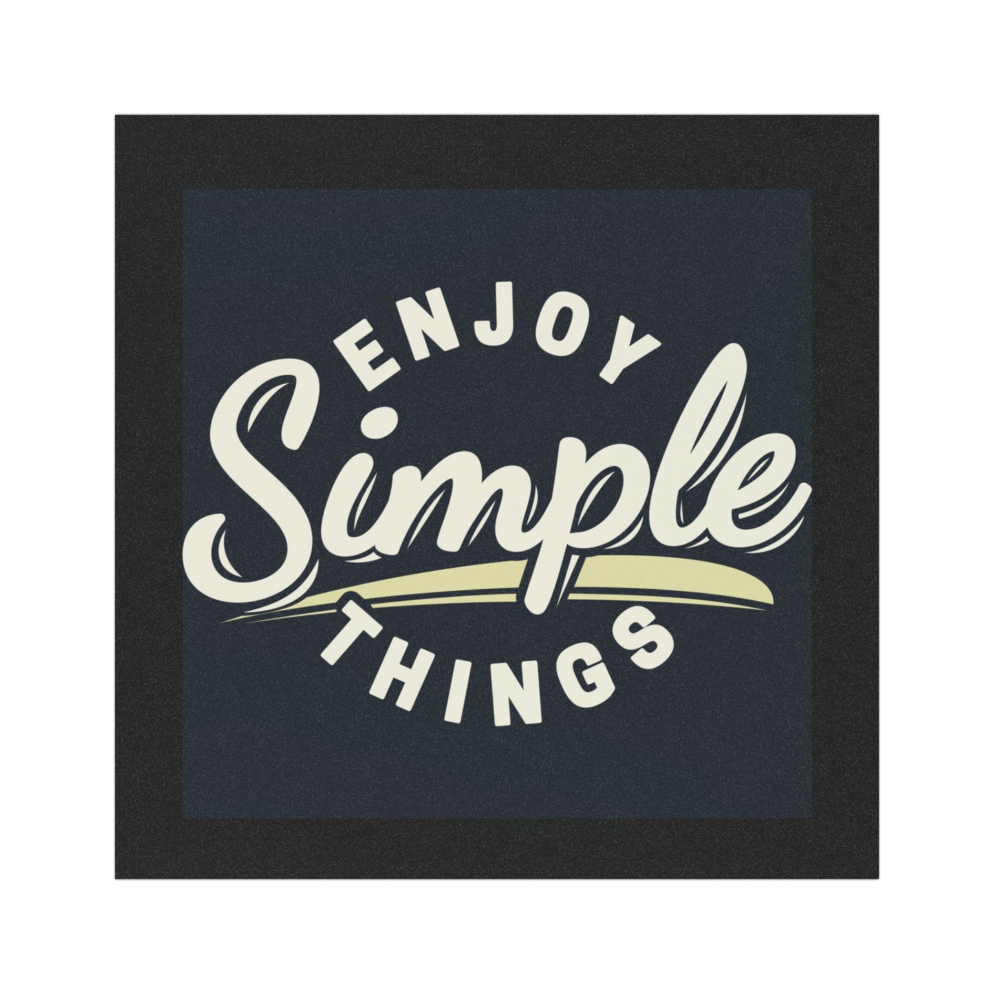 Enjoy Simple Things Car Magnets, Fun Car Decor, Vehicle Accessories, Gift for Nature Lovers, Positive Vibes Magnet