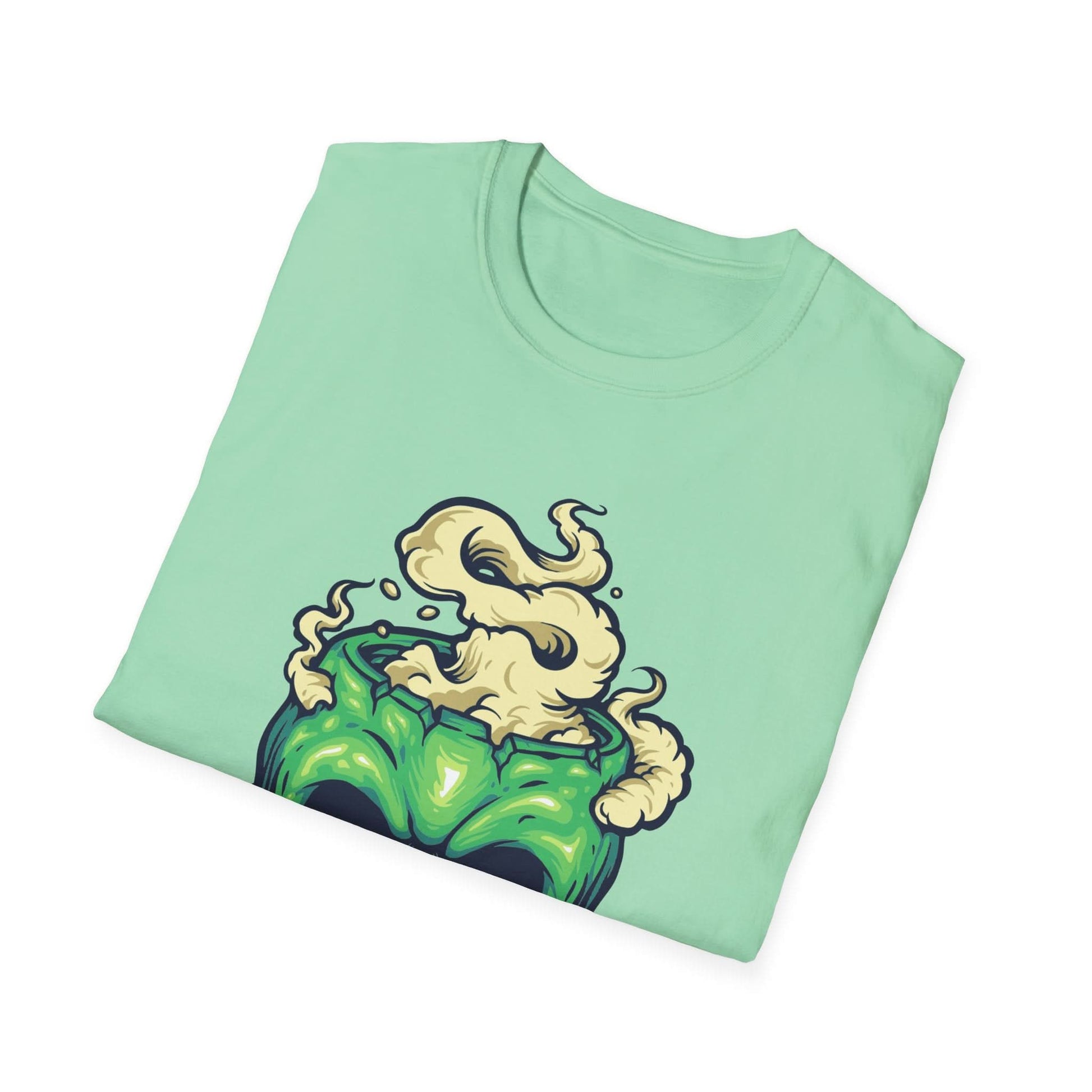 Head Zombie Skull Cannabis Smoke - Mleem
