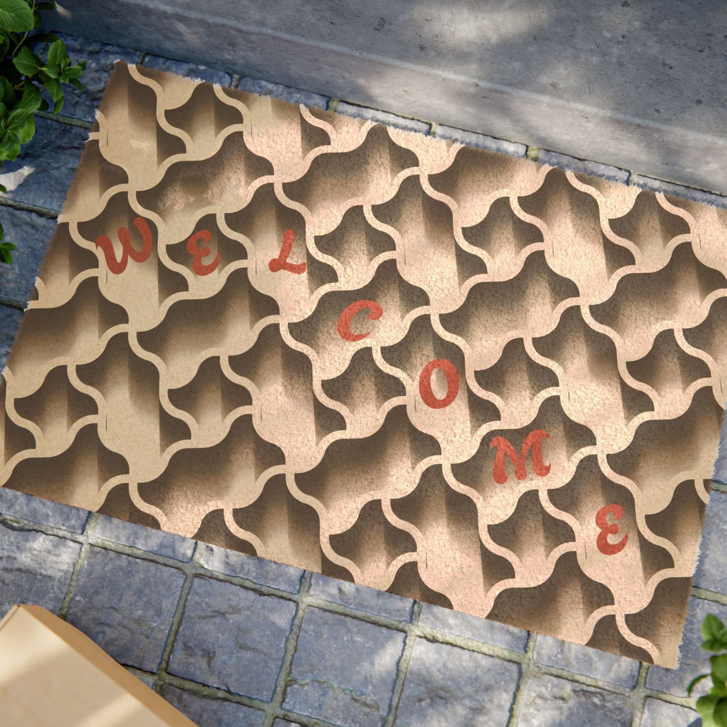 Welcome Doormat, Entry Rug, Housewarming Gift, Decorative Mat, Outdoor Accessory, Home Décor