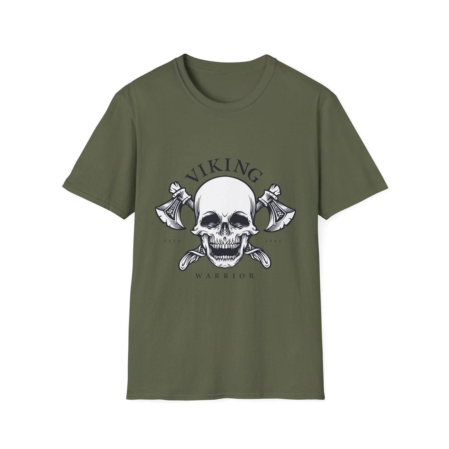 Head Skull with Axe Illustration - Mleem