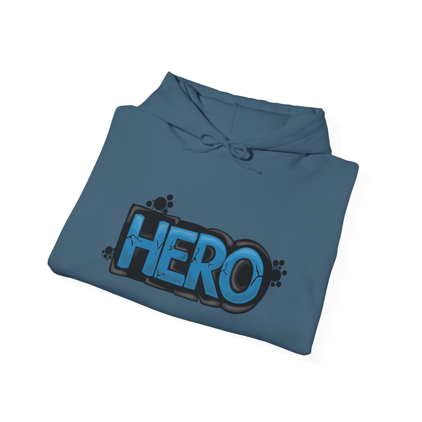 Hero Blue Letters - Mleem