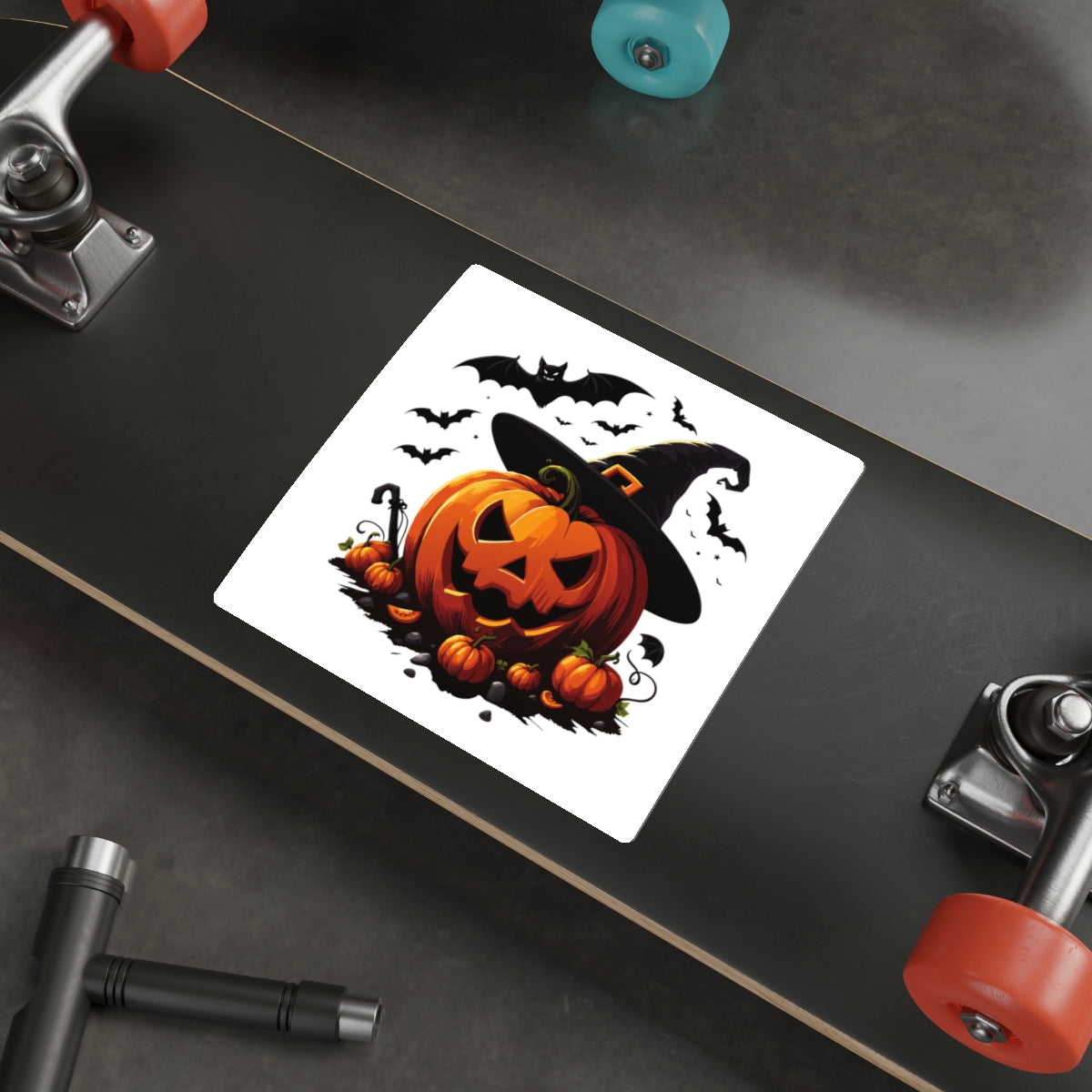 Halloween Pumpkin Die-Cut Stickers | Trick or Treat Decor | Perfect for Party Favors, Spooky Seasonal Decor, Laptop and Phone Stickers