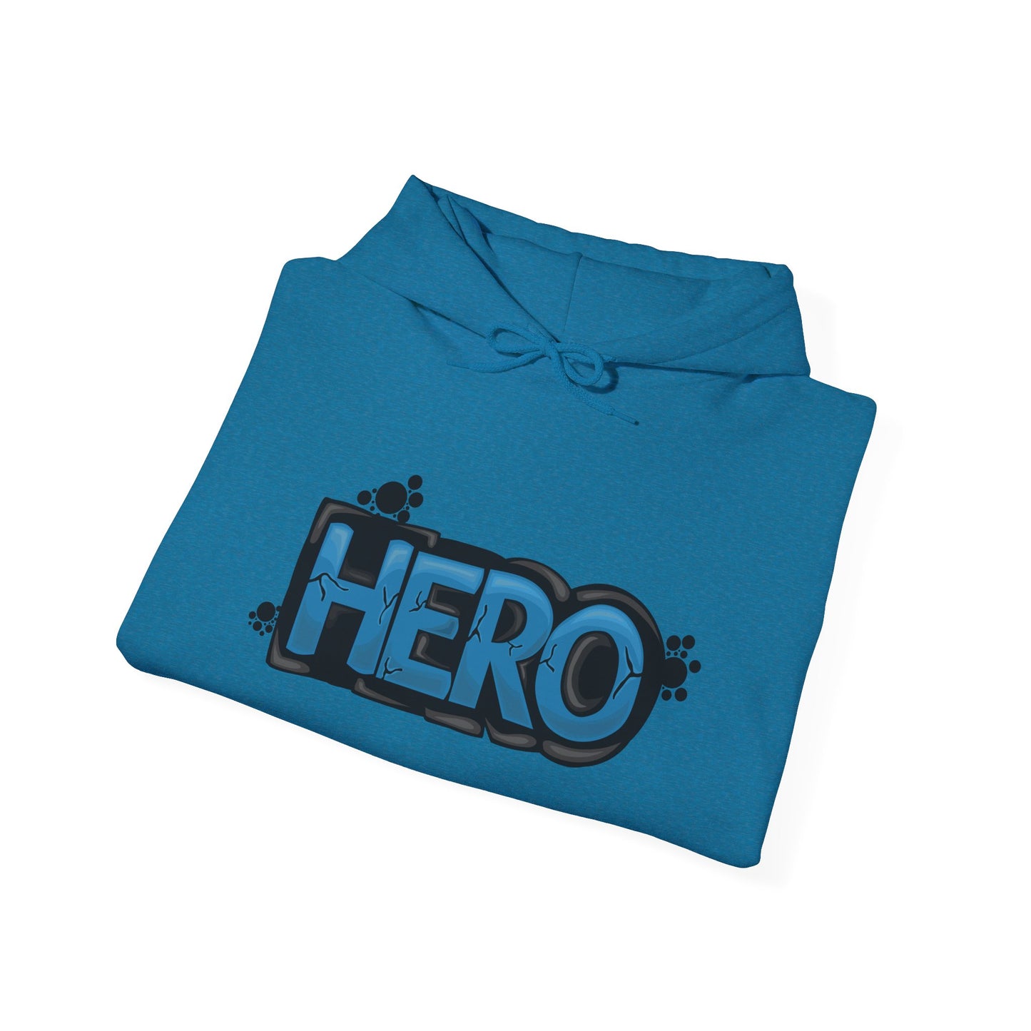 Hero Blue Letters - Mleem