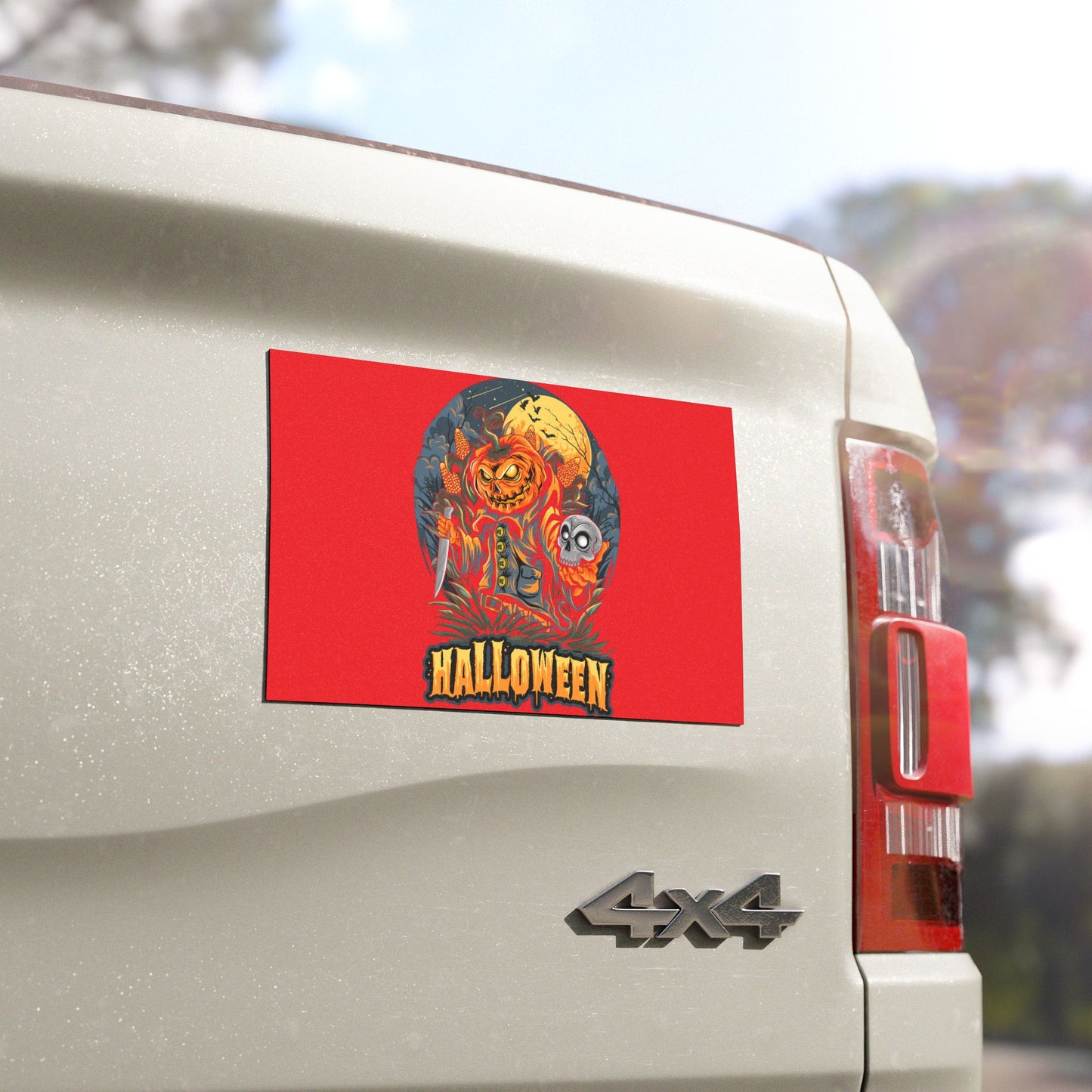 Halloween Car Magnets, Spooky Vehicle Decor, Halloween Gift, Auto Accessories, Fall Decorations, Trick or Treat