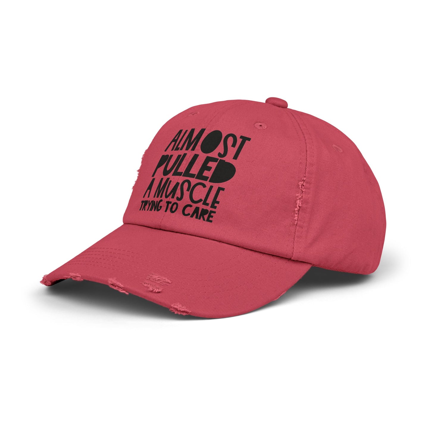 Funny Unisex Distressed Cap, Humorous Hat for Cake Lovers, Gift for Bakers, Casual Everyday Wear, Birthday or Cooking Party