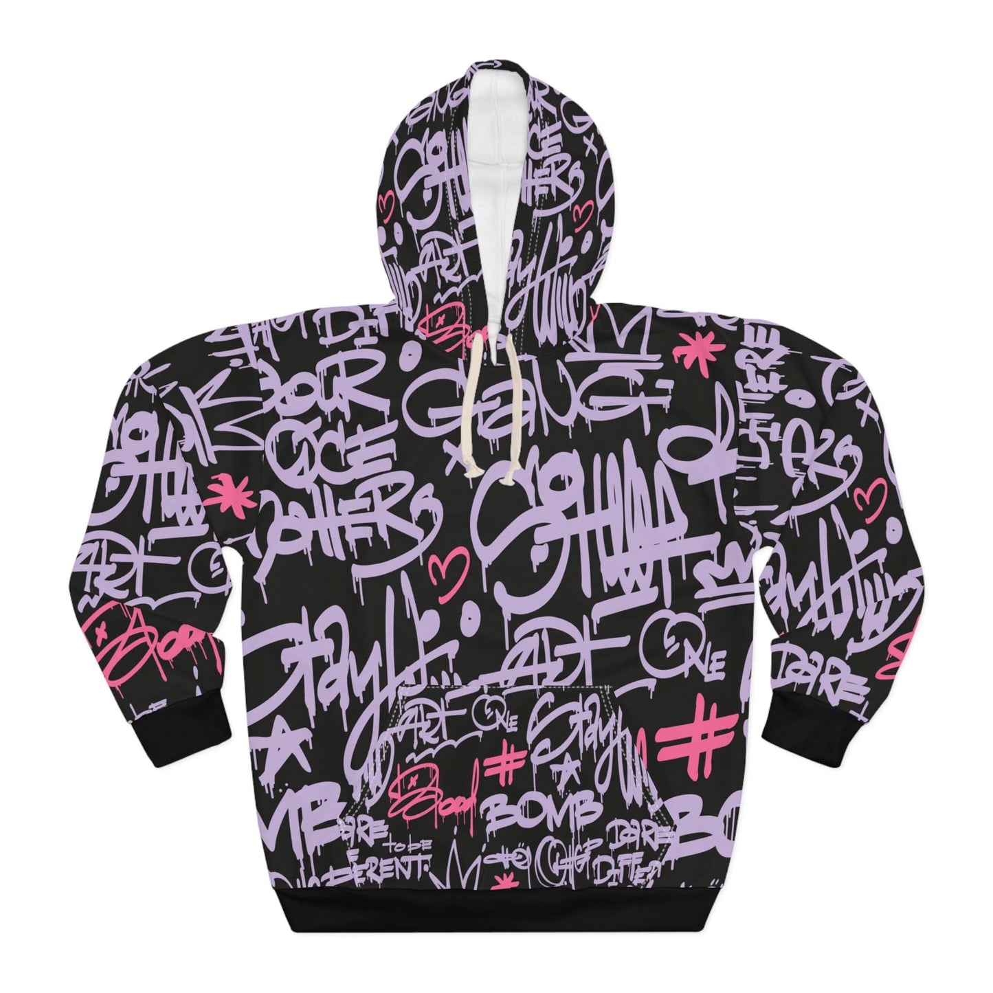 Graffiti Purple & Pink - Mleem